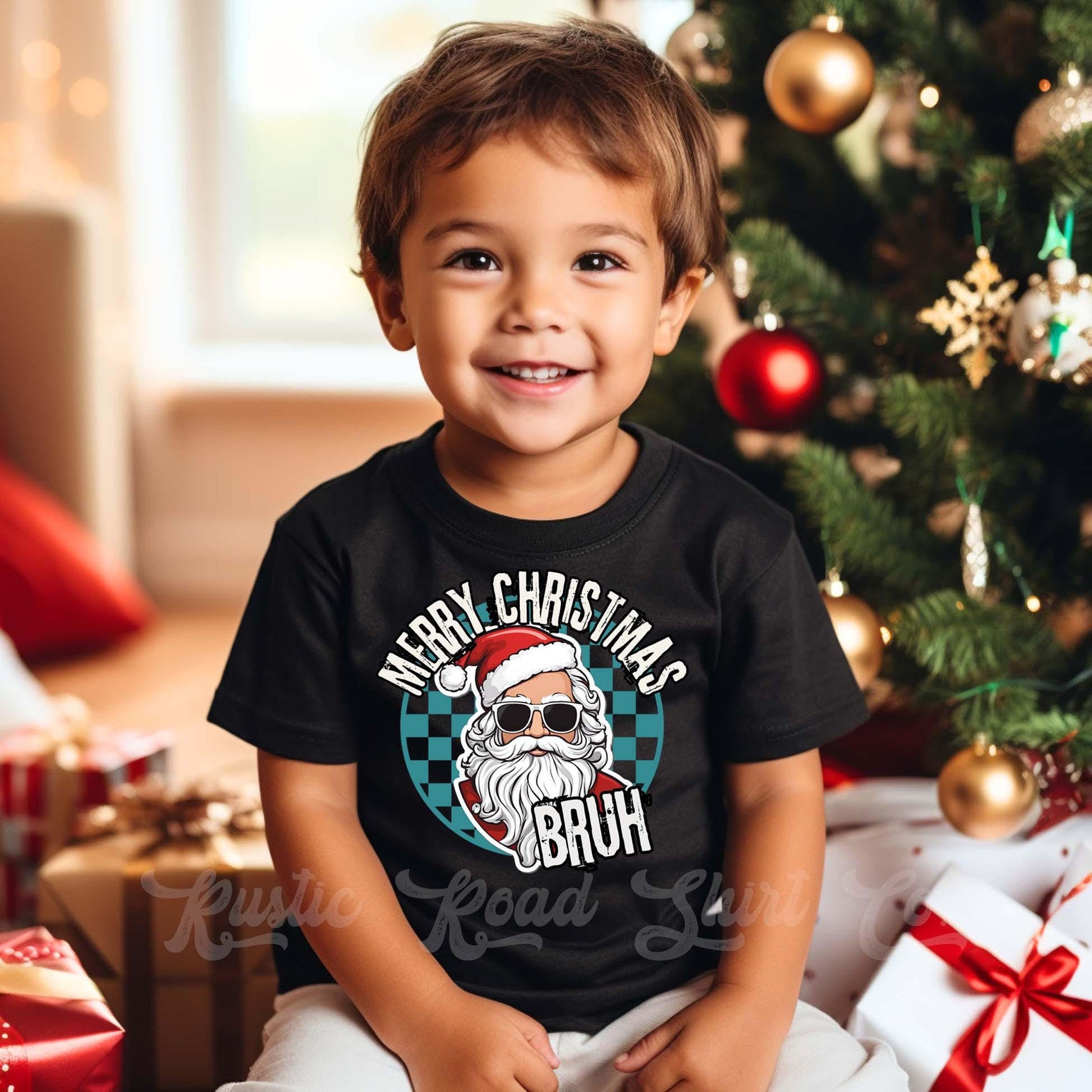 Boys Christmas Shirt, Merry Christmas Bruh, Toddler Boy Christmas Shirt, Matching Christmas Shirts,