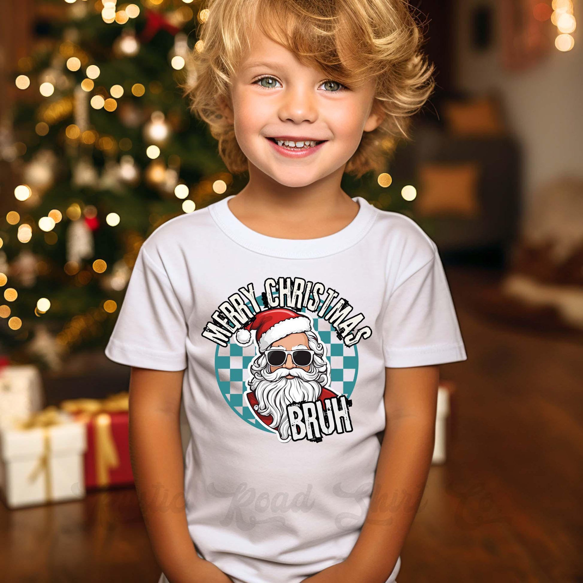 Boys Christmas Shirt, Merry Christmas Bruh, Toddler Boy Christmas Shirt, Matching Christmas Shirts,