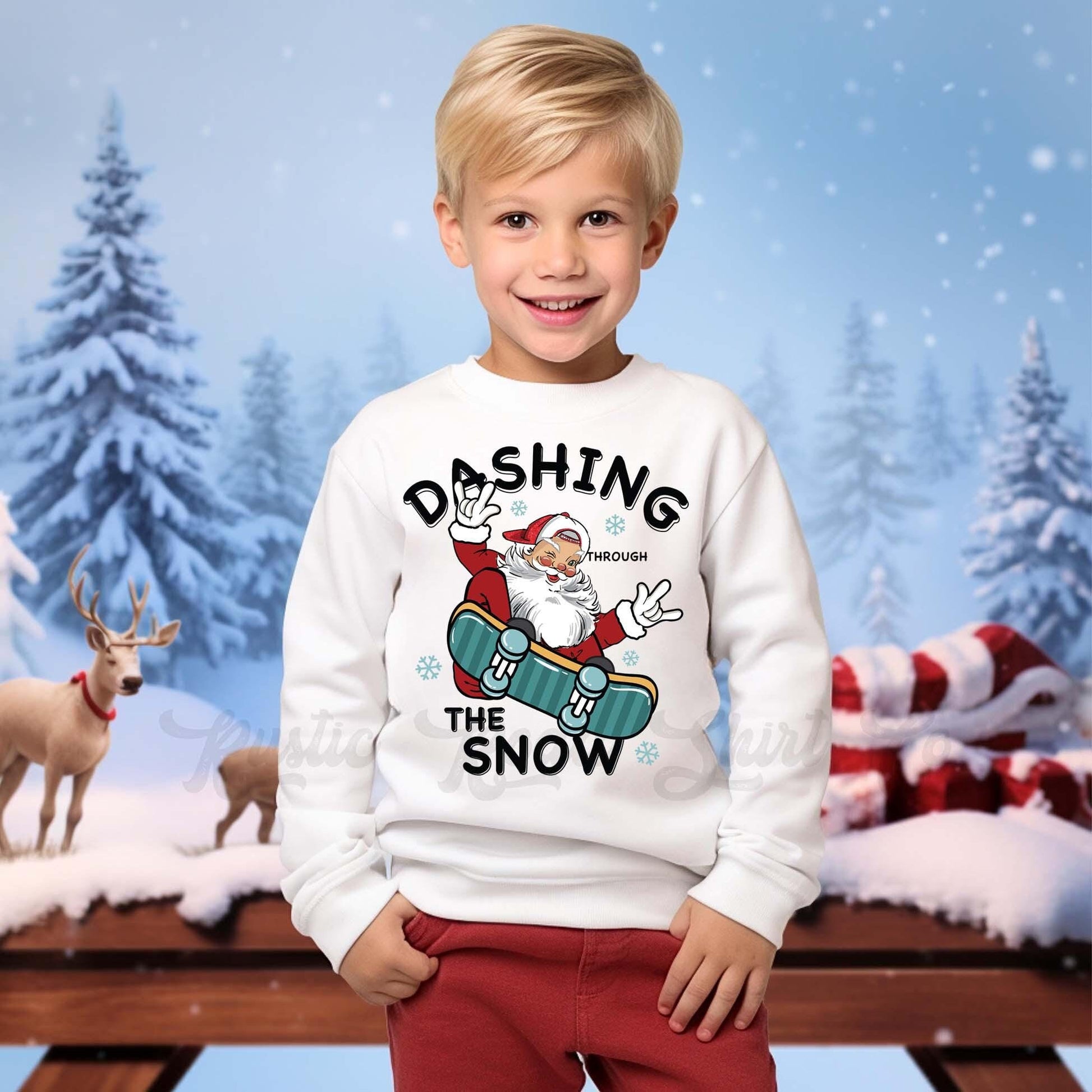 Boys Christmas Sweatshirt