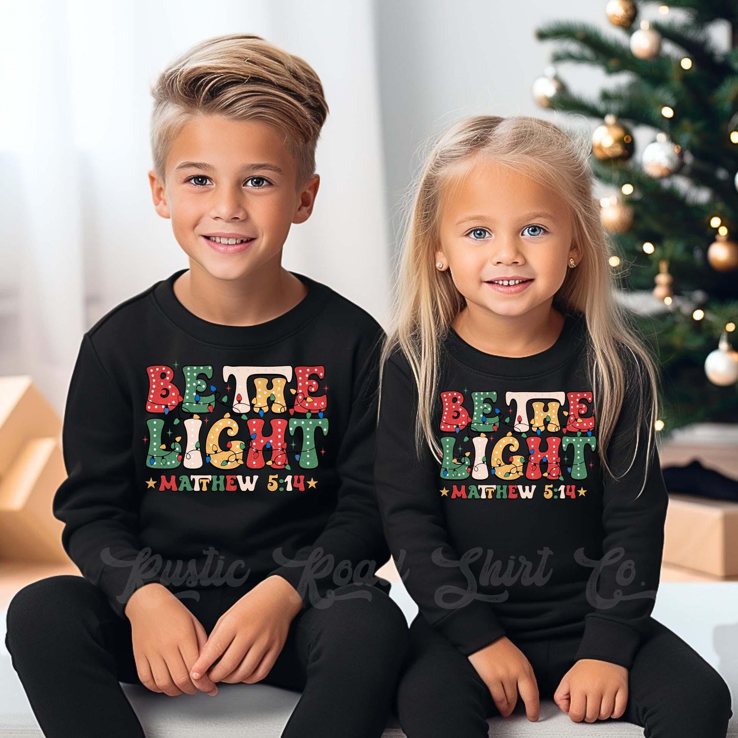 Kids Christmas Sweatshirt, Jesus Christmas Sweatshirt, Kids Matching Sweatshirt, Family Christmas Sweatshirt
