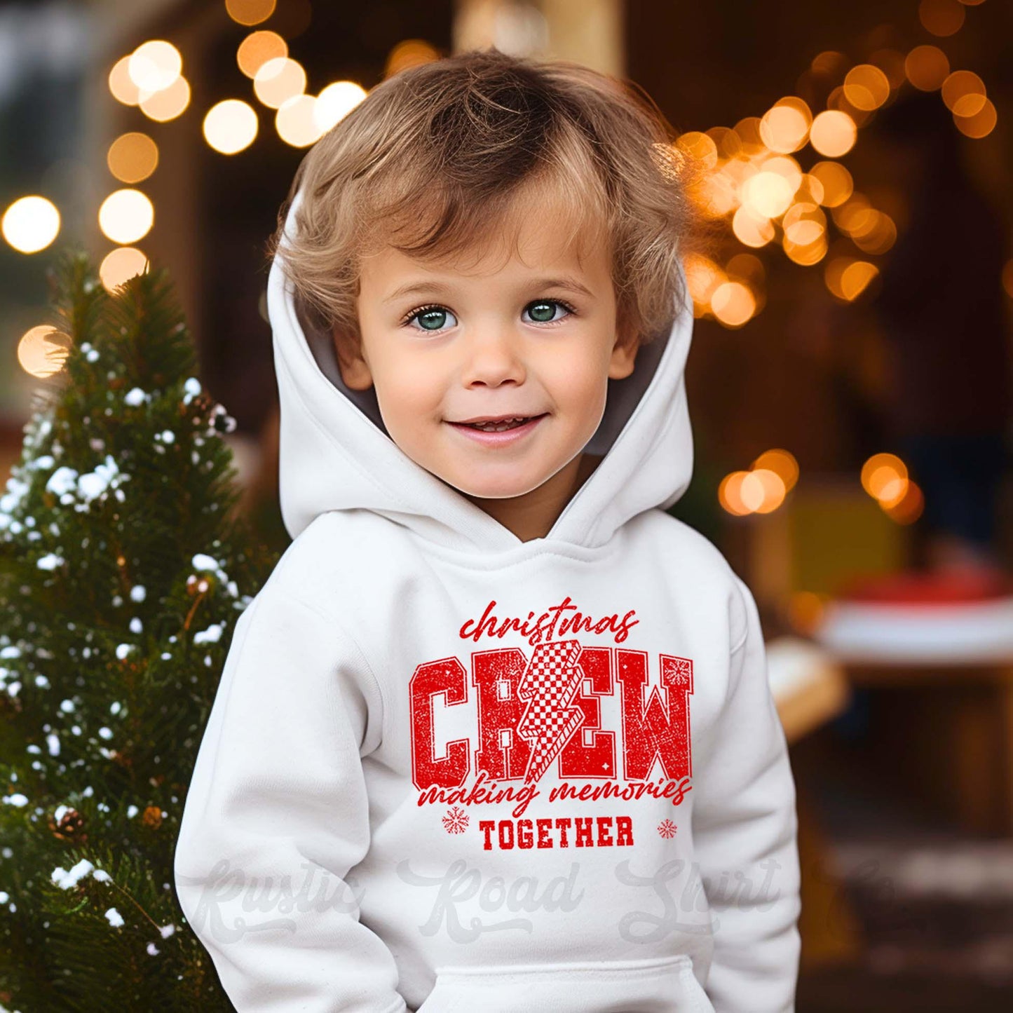 Christmas Crew Sweatshirt, Family Christmas Sweatshirt, Kids Matching Sweatshirt, Boys Christmas Sweatshirt