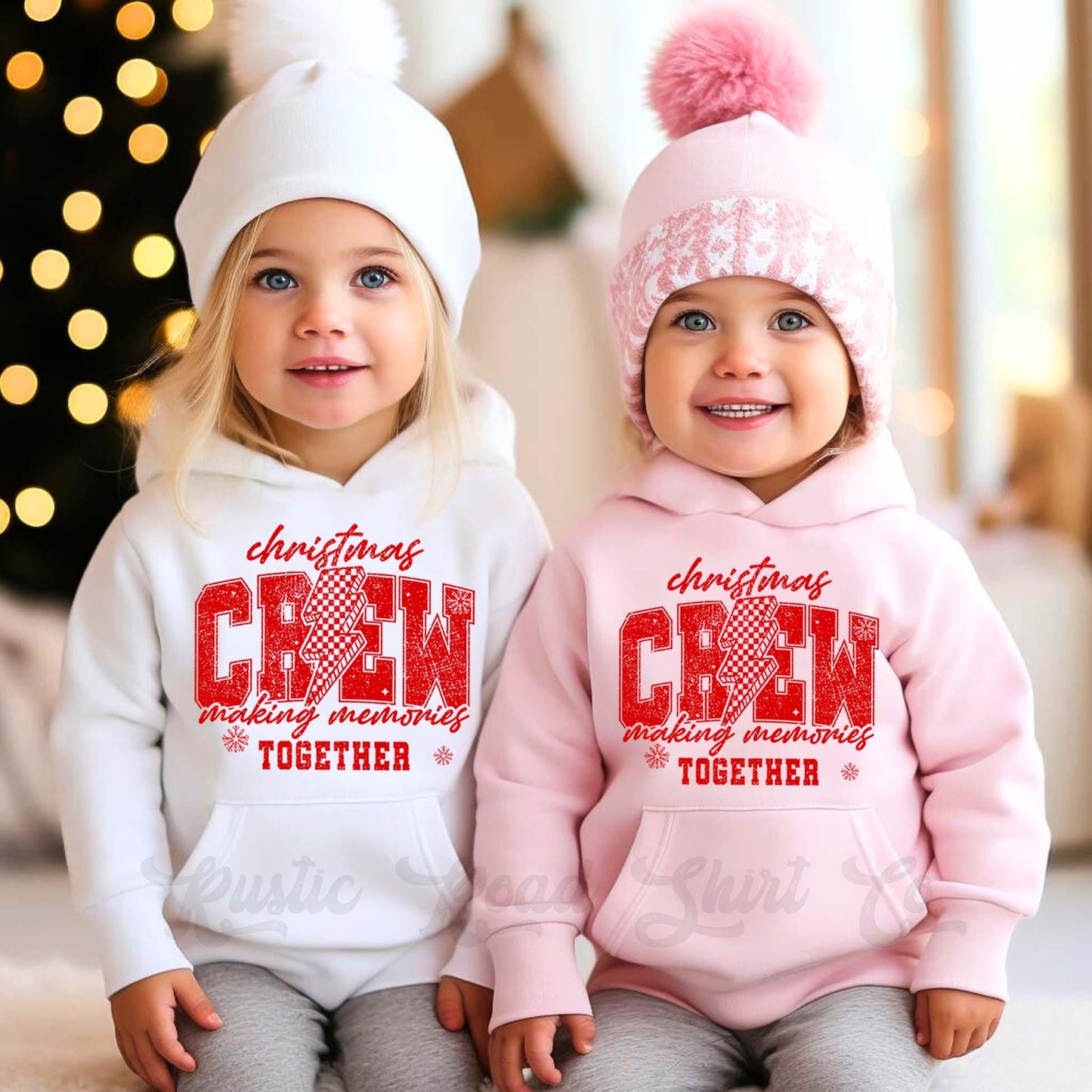 Christmas Crew Sweatshirt, Family Christmas Sweatshirt, Kids Matching Sweatshirt, Boys Christmas Sweatshirt