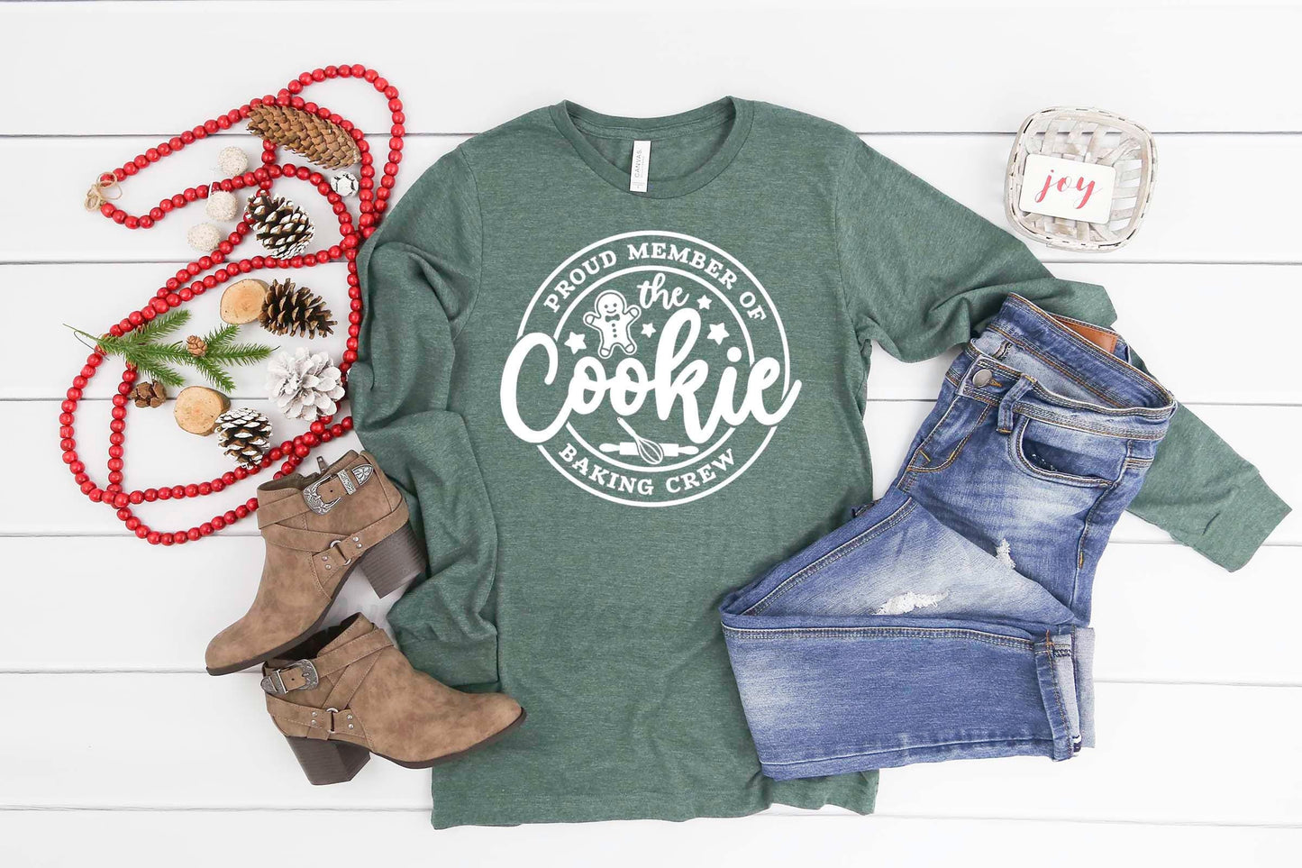 Christmas Cookie Shirt, Long Sleeve Christmas Shirt, Matching Christmas Shirts, Family Christmas Shirts,