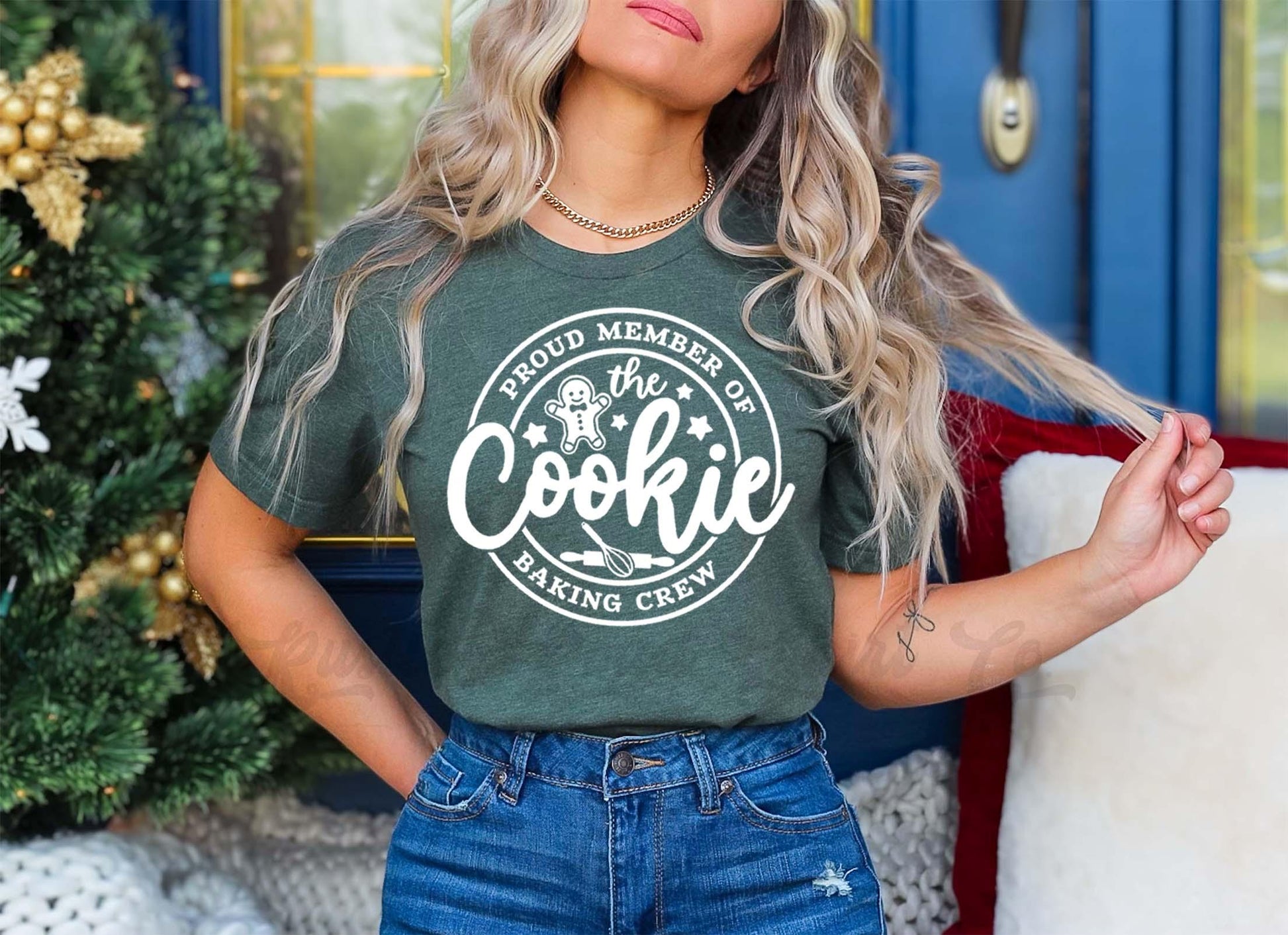 Christmas Cookie Shirt, Matching Family Christmas Shirts, Christmas Tee, Holiday Shirt, Women's Christmas,