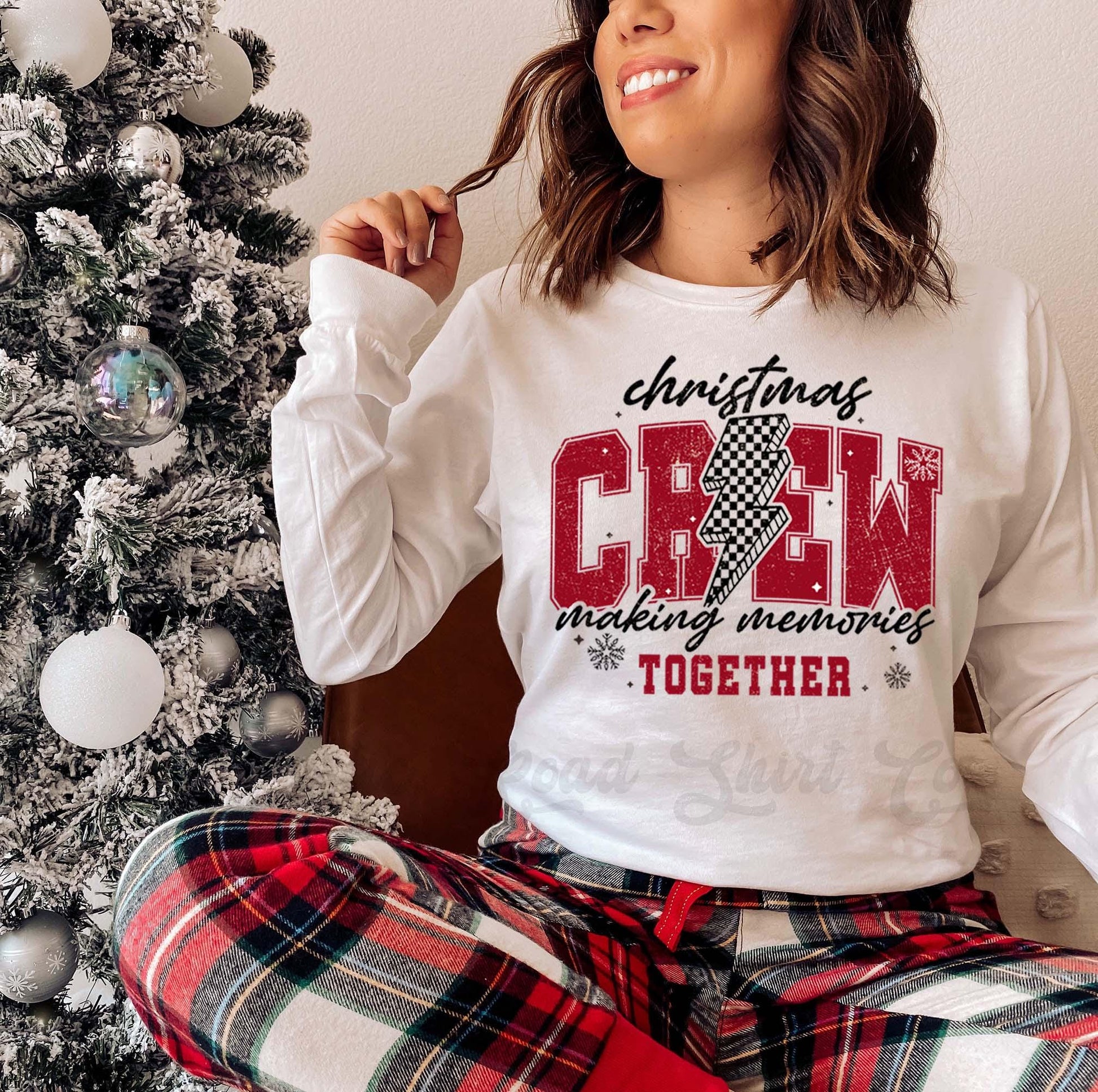 Christmas Crew Shirt, Long Sleeve Christmas Shirt, Matching Christmas Shirts, Family Christmas Shirts,