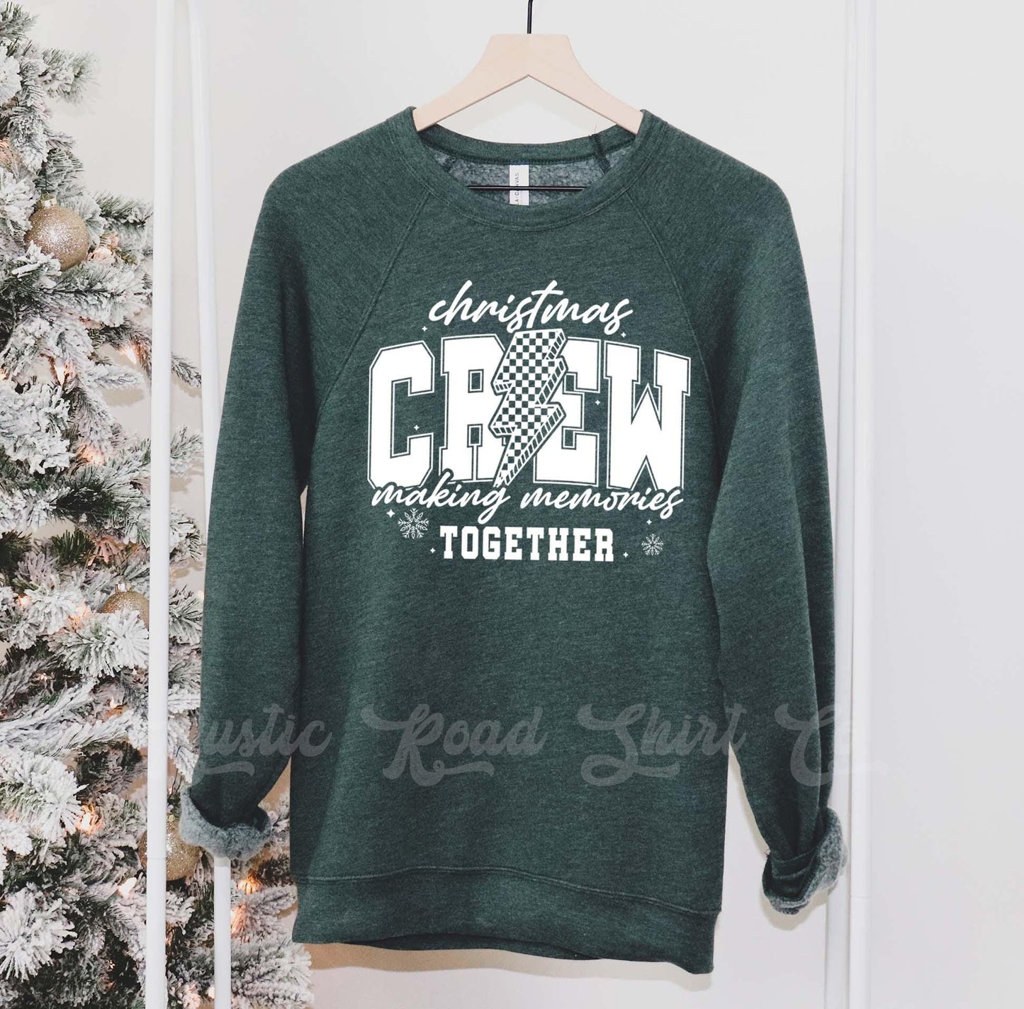 Christmas Crew Sweatshirt, Matching Christmas Sweatshirt, Holiday Sweater, Family Christmas Sweatshirt