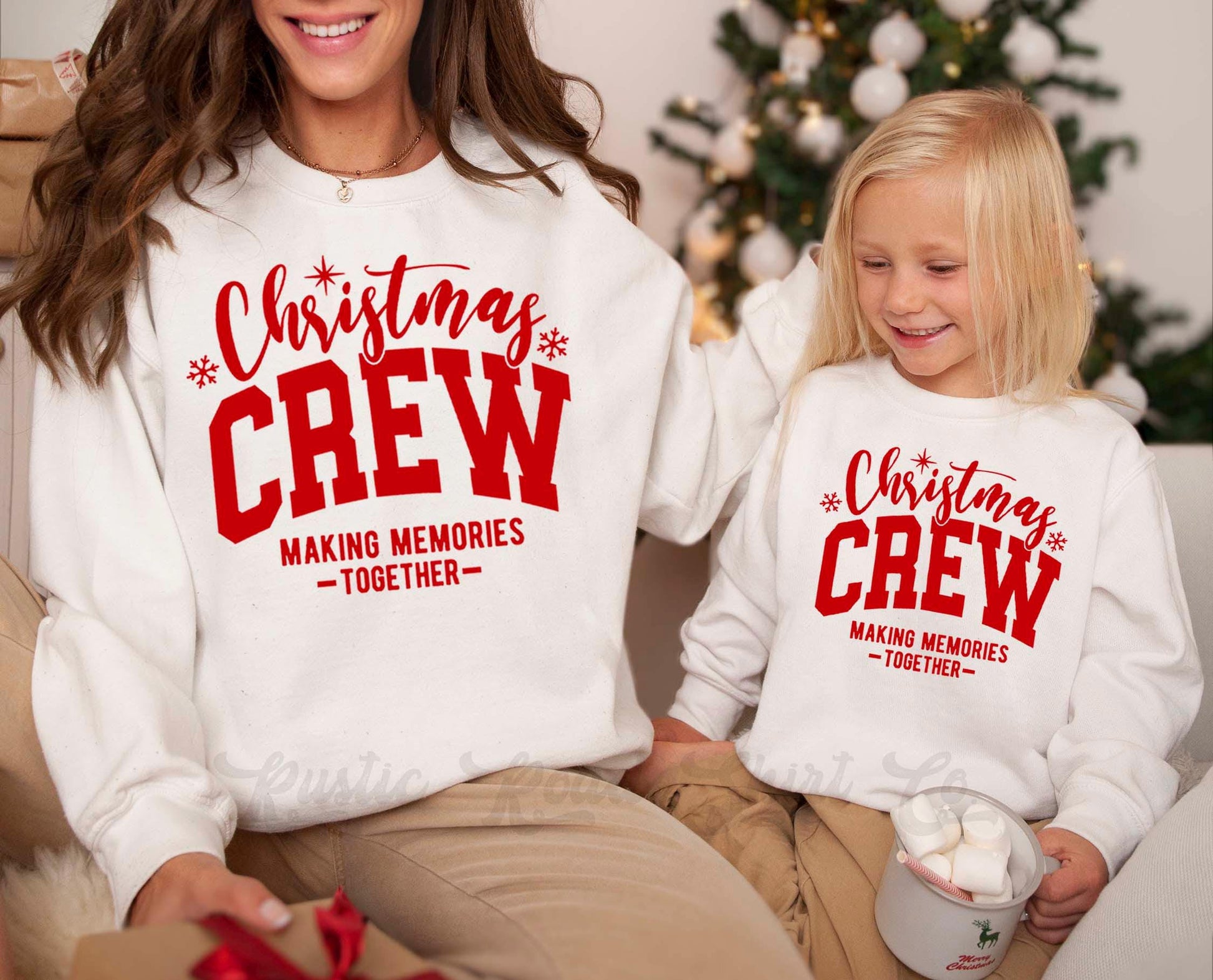 Christmas Crew Sweatshirt, Family Christmas Sweatshirt, Matching Christmas Sweatshirt,