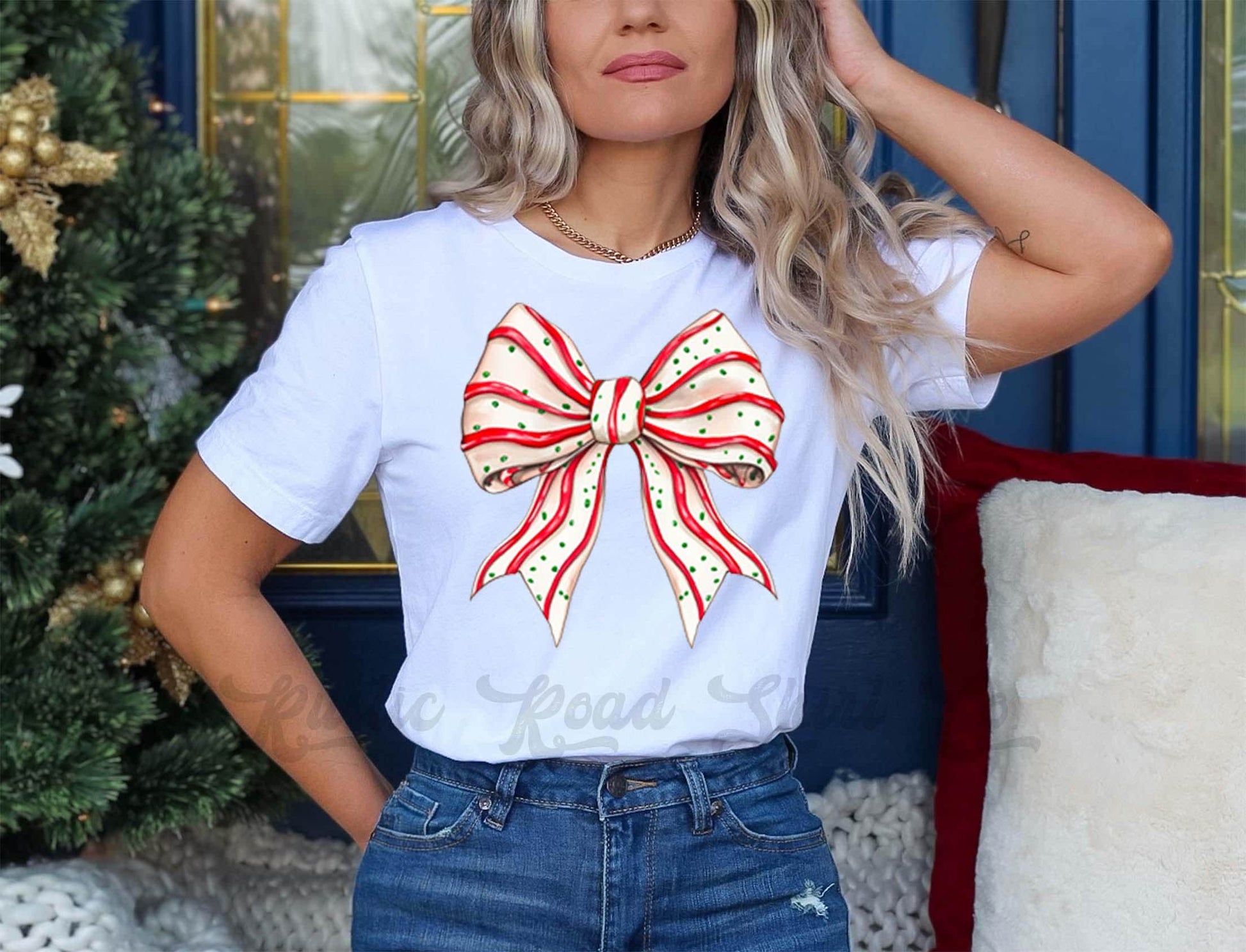 Coquette Christmas Shirt, Matching Family Christmas Shirts, Christmas Tee, Holiday Shirt, Women's Christmas,