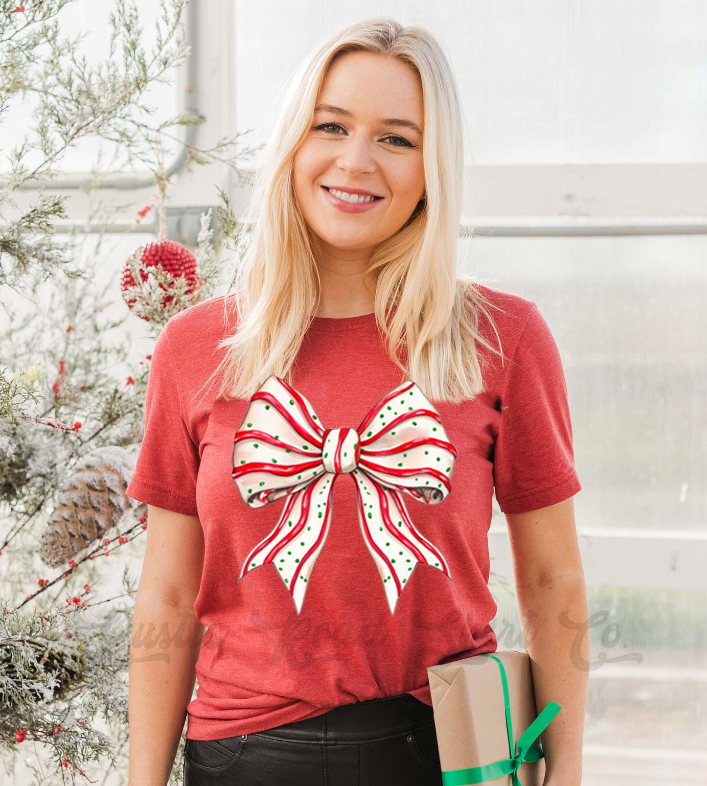 Coquette Christmas Shirt, Matching Family Christmas Shirts, Christmas Tee, Holiday Shirt, Women's Christmas,