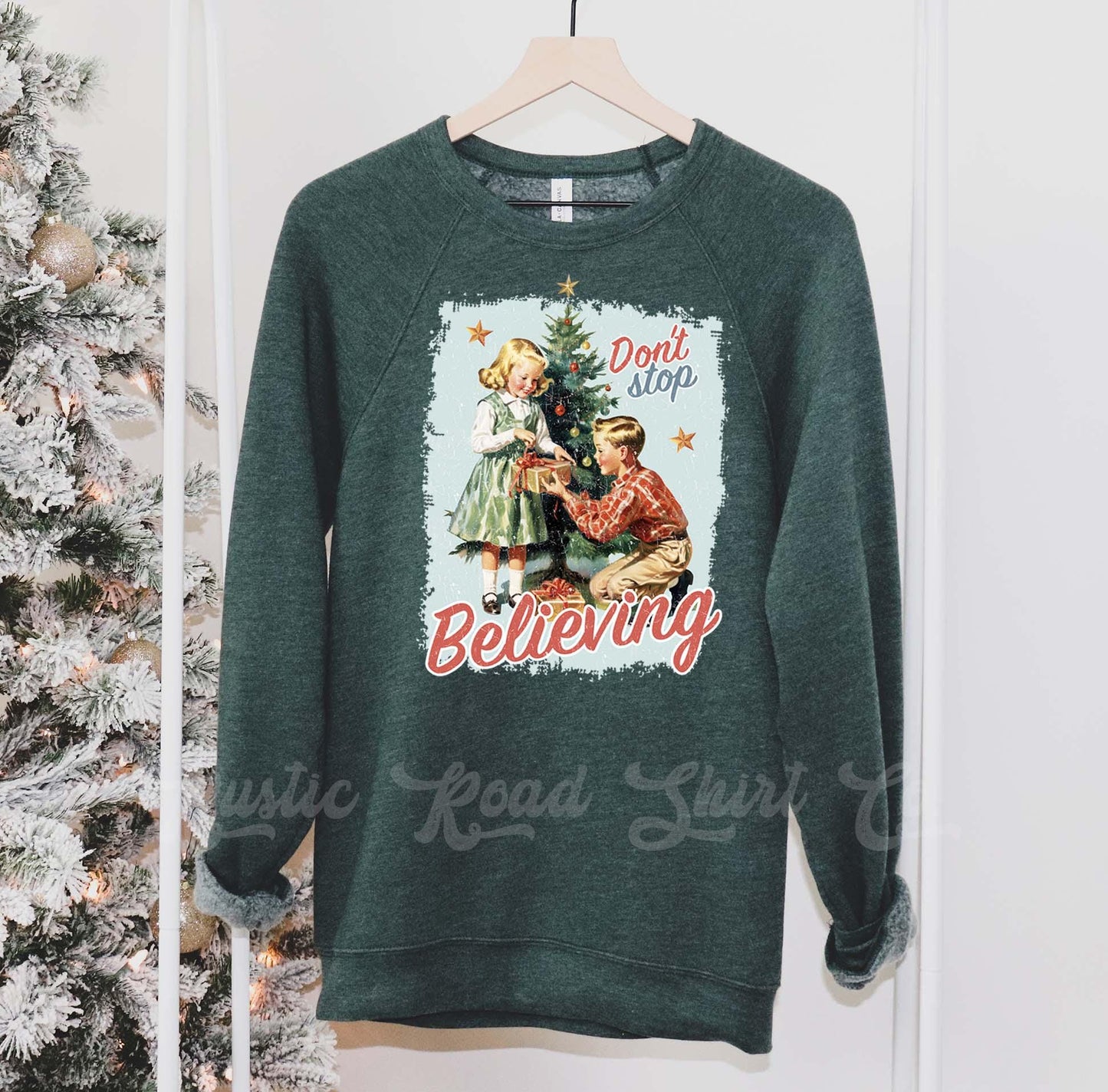 Retro Christmas Sweatshirt, Vintage Christmas Sweatshirt, Holiday Sweater, Family Christmas Sweatshirt