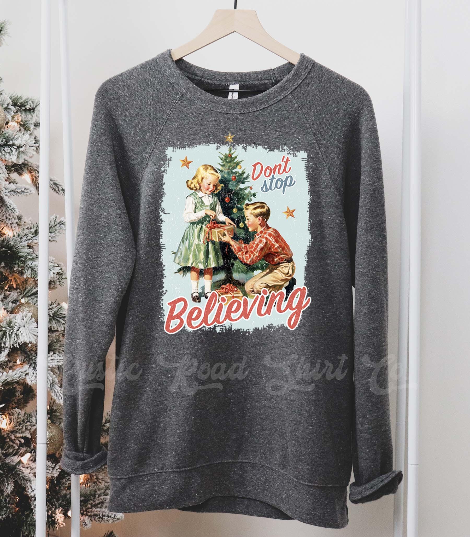Retro Christmas Sweatshirt, Vintage Christmas Sweatshirt, Holiday Sweater, Family Christmas Sweatshirt