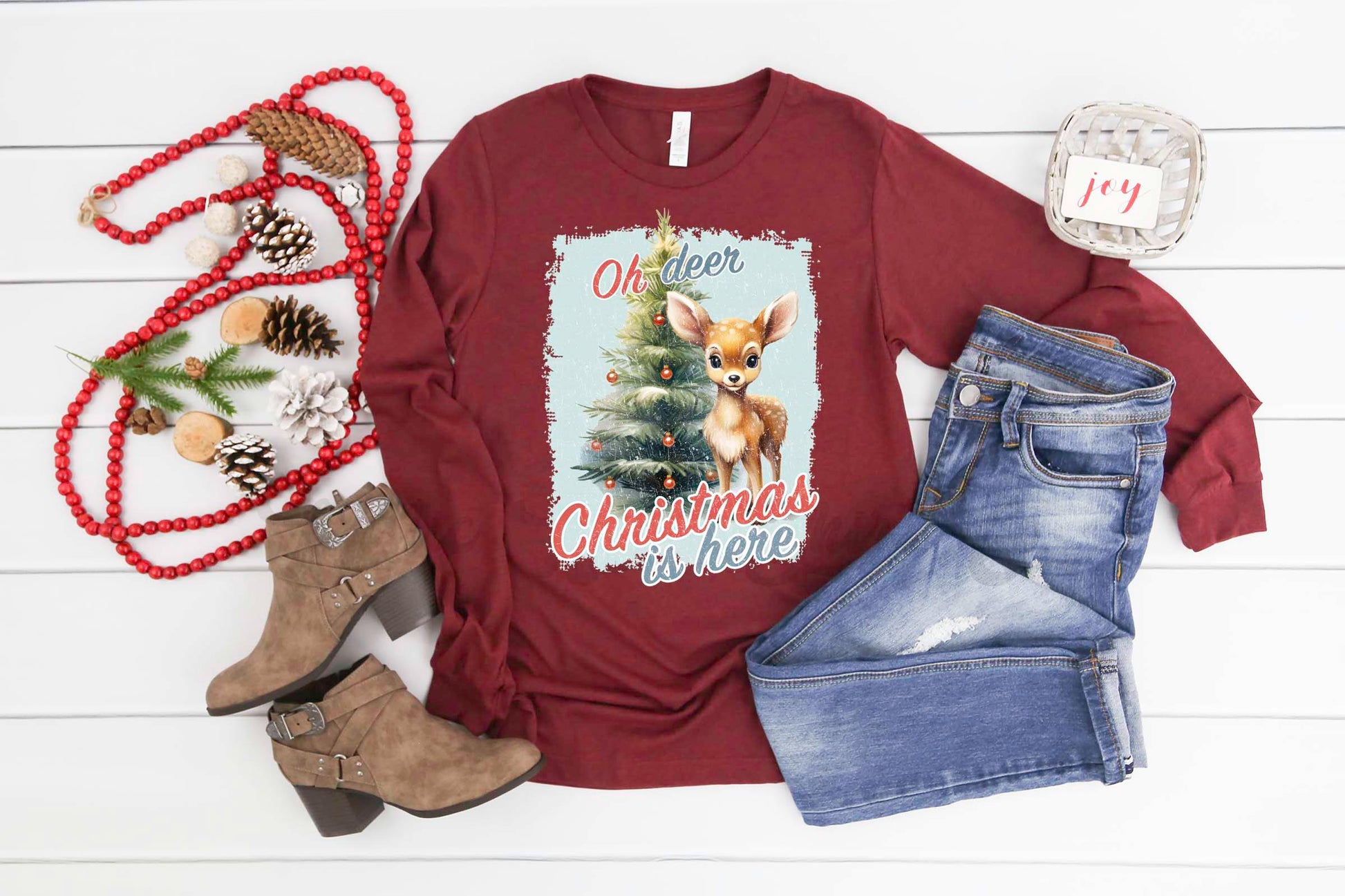 Retro Christmas Shirt, Christmas Long Sleeve Shirt, Matching Christmas Shirts, Family Christmas Shirts,