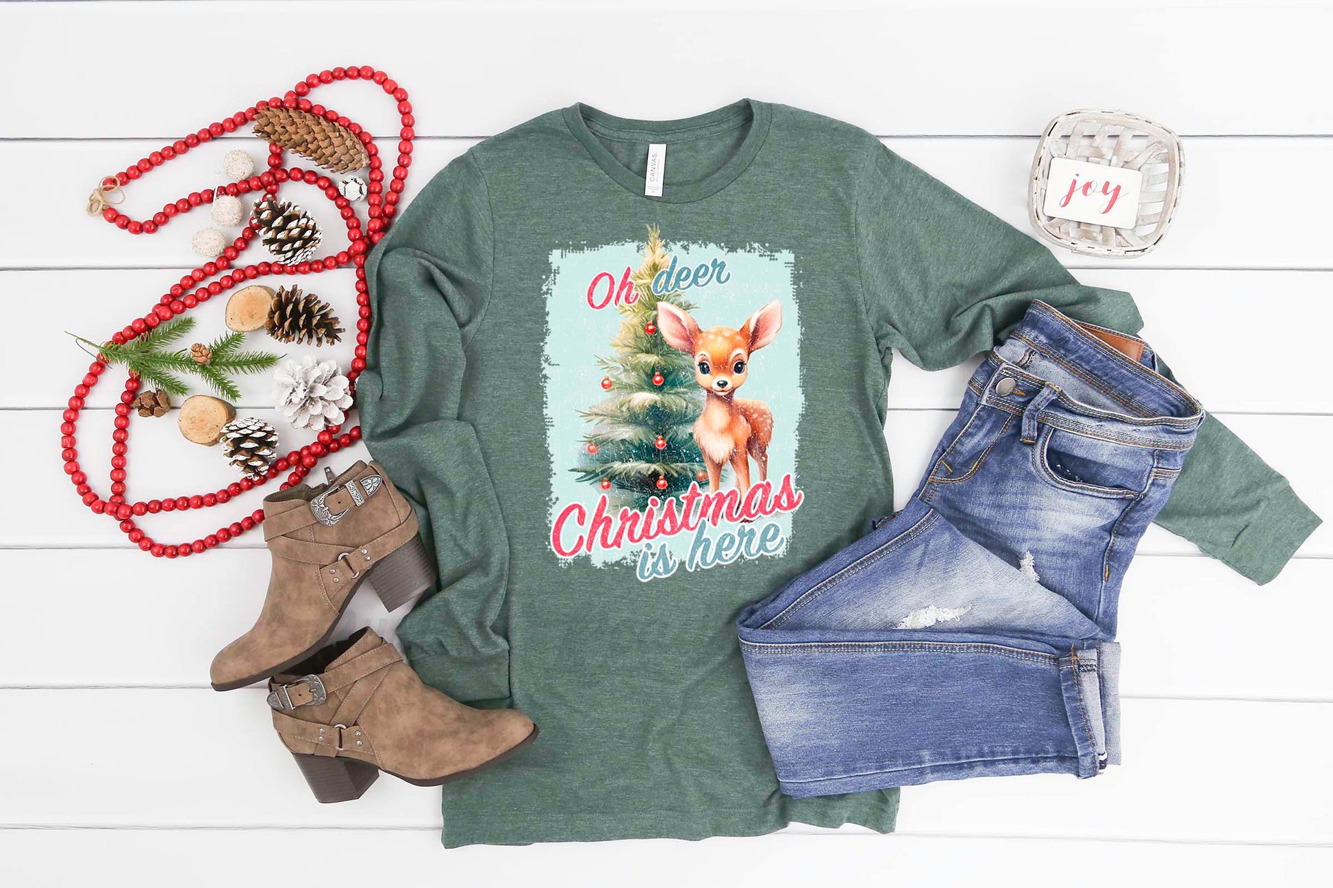 Retro Christmas Shirt, Christmas Long Sleeve Shirt, Matching Christmas Shirts, Family Christmas Shirts,