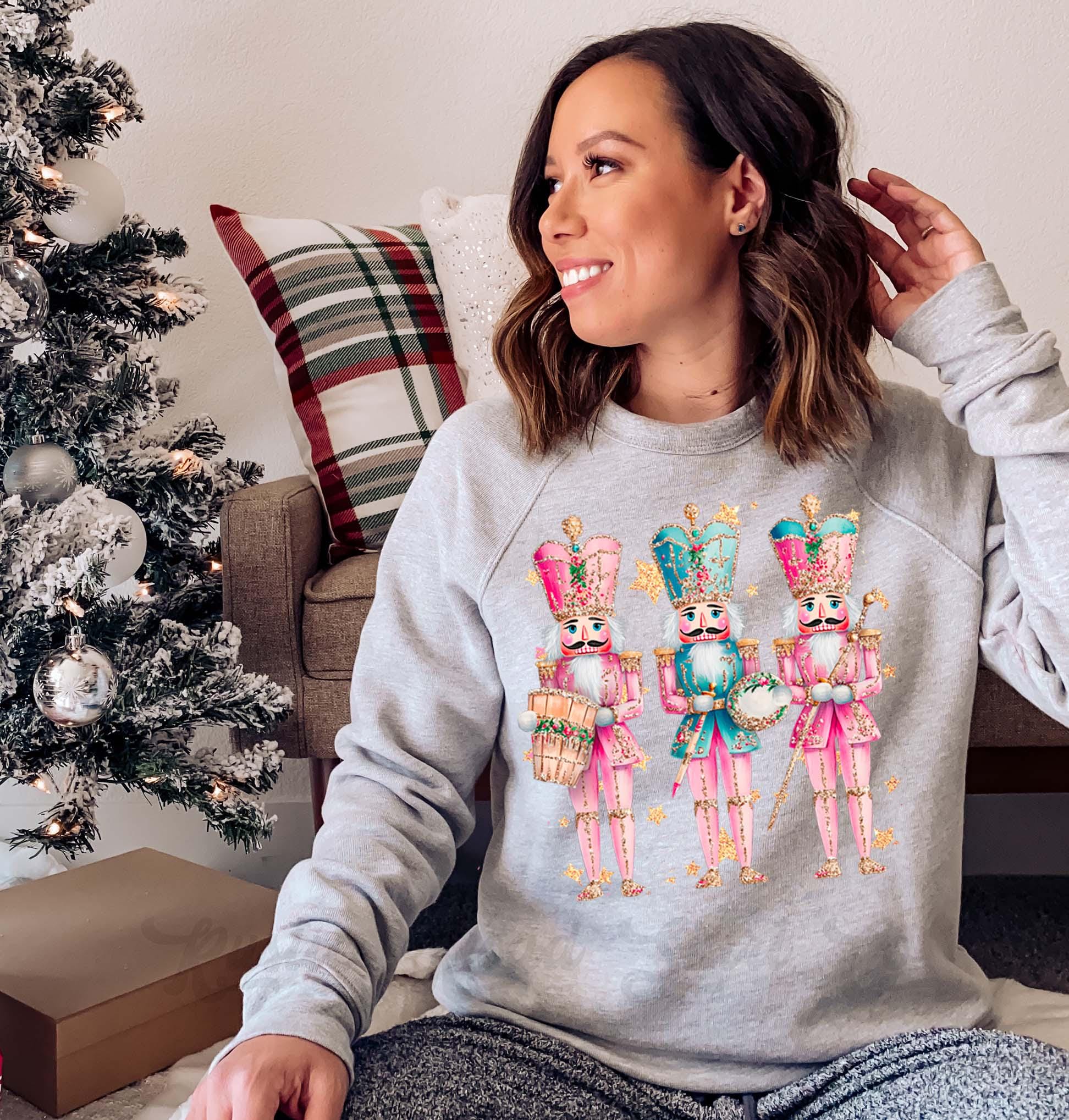 Nutcracker Sweatshirt, Girls Christmas Sweatshirt, Holiday Sweater, Family Christmas Sweatshirt