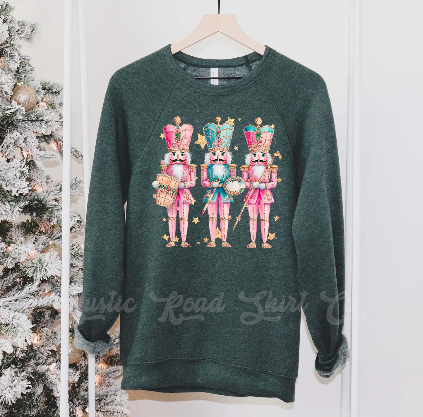 Nutcracker Sweatshirt, Girls Christmas Sweatshirt, Holiday Sweater, Family Christmas Sweatshirt