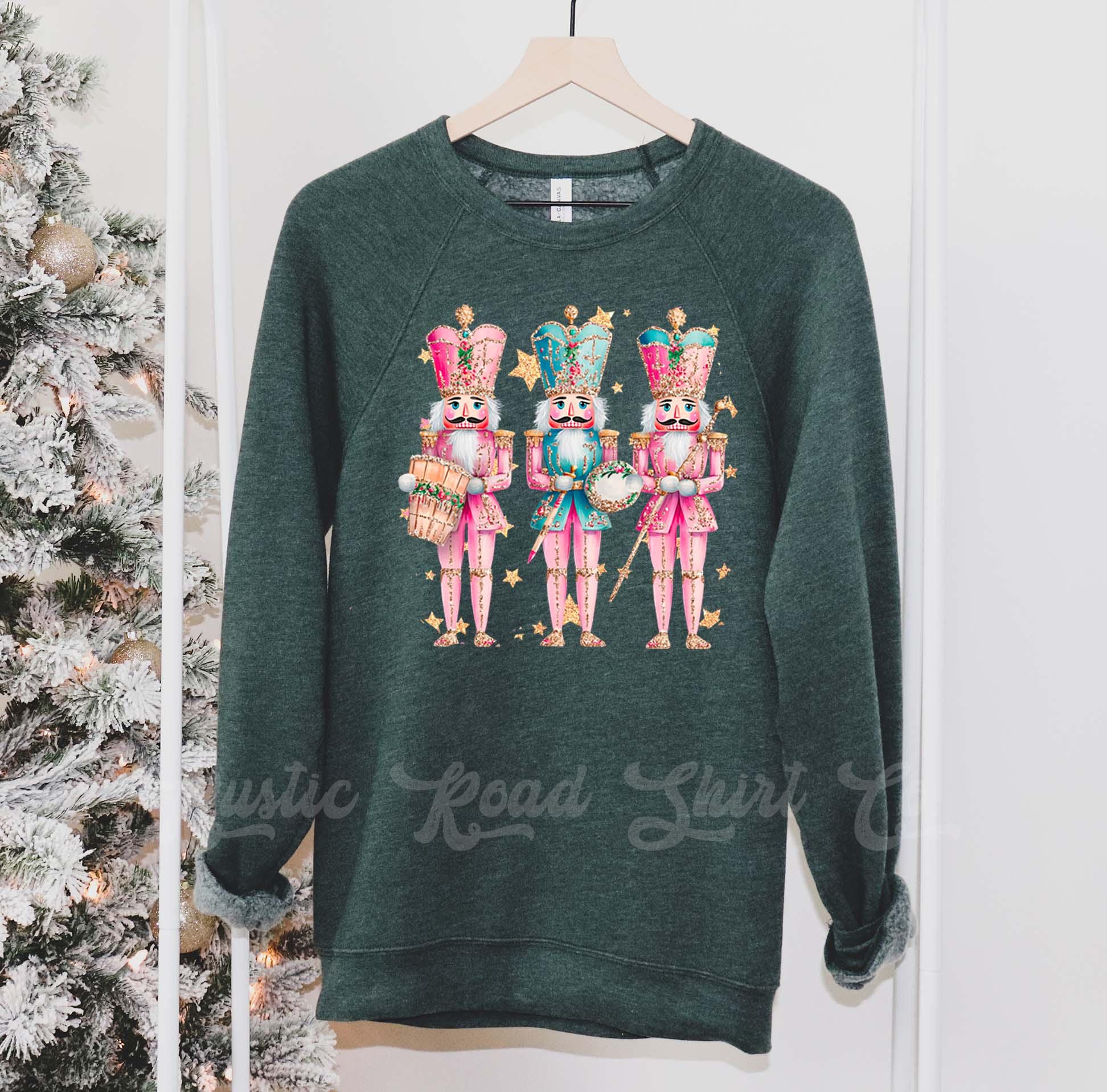 Nutcracker Sweatshirt, Girls Christmas Sweatshirt, Holiday Sweater, Family Christmas Sweatshirt