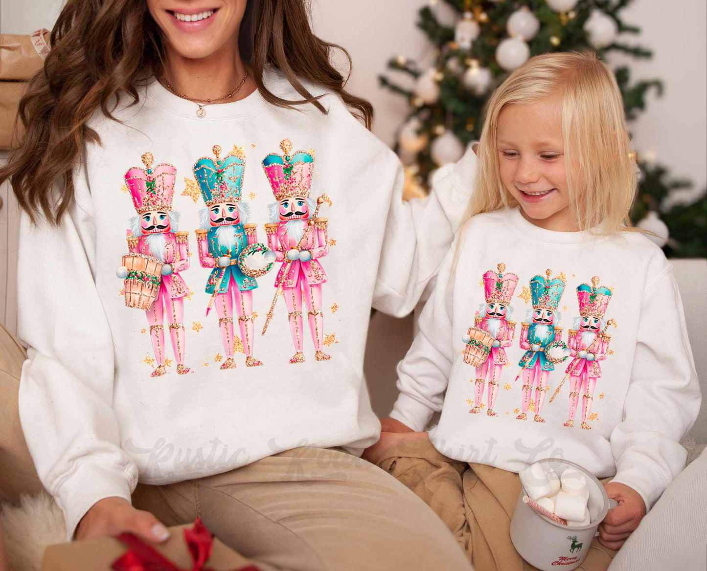 Nutcracker Sweatshirt, Girls Christmas Sweatshirt, Holiday Sweater, Family Christmas Sweatshirt