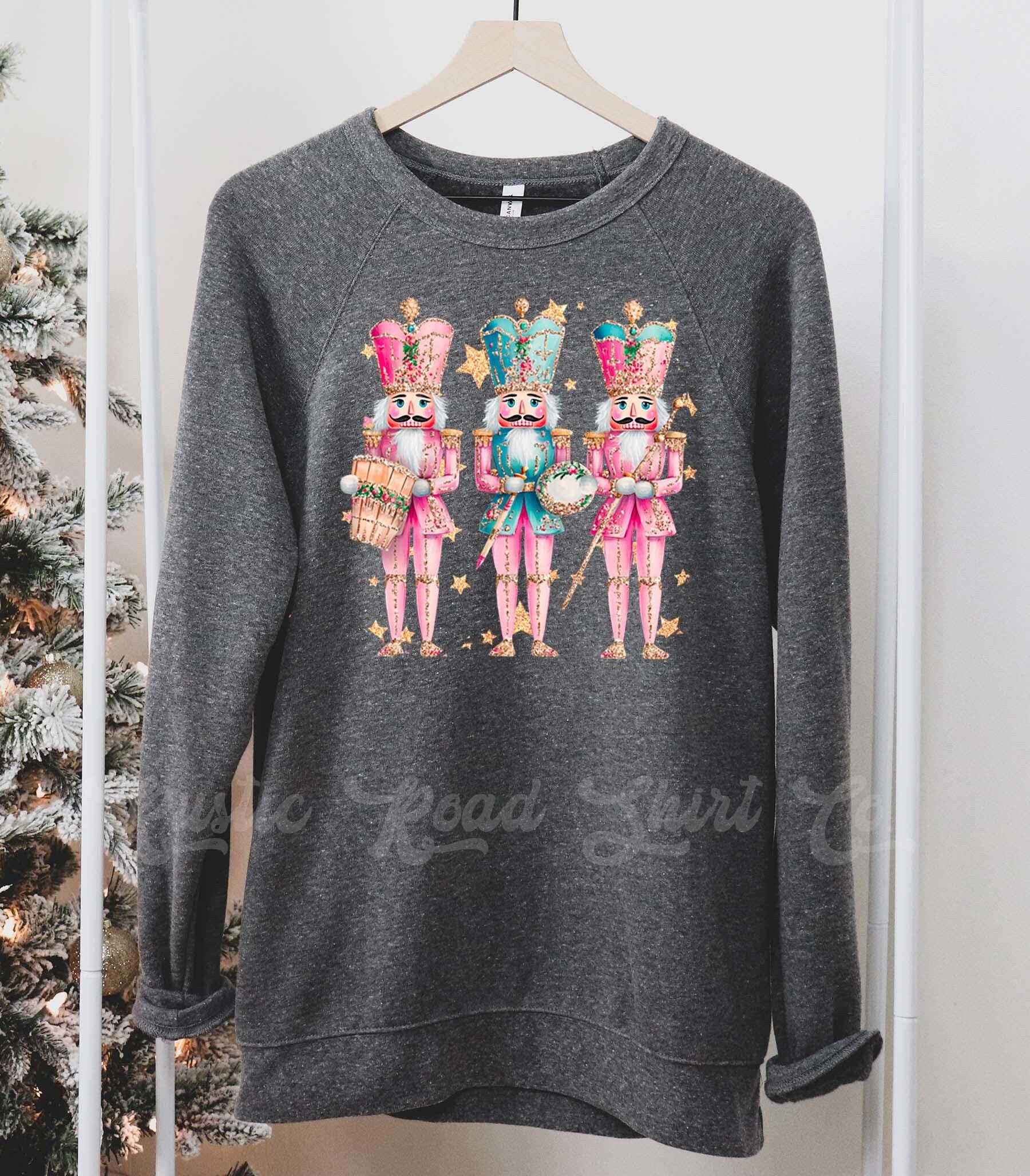 Nutcracker Sweatshirt, Girls Christmas Sweatshirt, Holiday Sweater, Family Christmas Sweatshirt