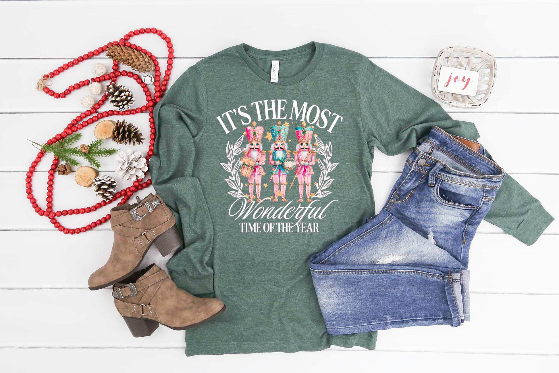 Vintage Nutcracker Shirt, Christmas Long Sleeve Shirt, Matching Christmas Shirts, Family Christmas Shirts,