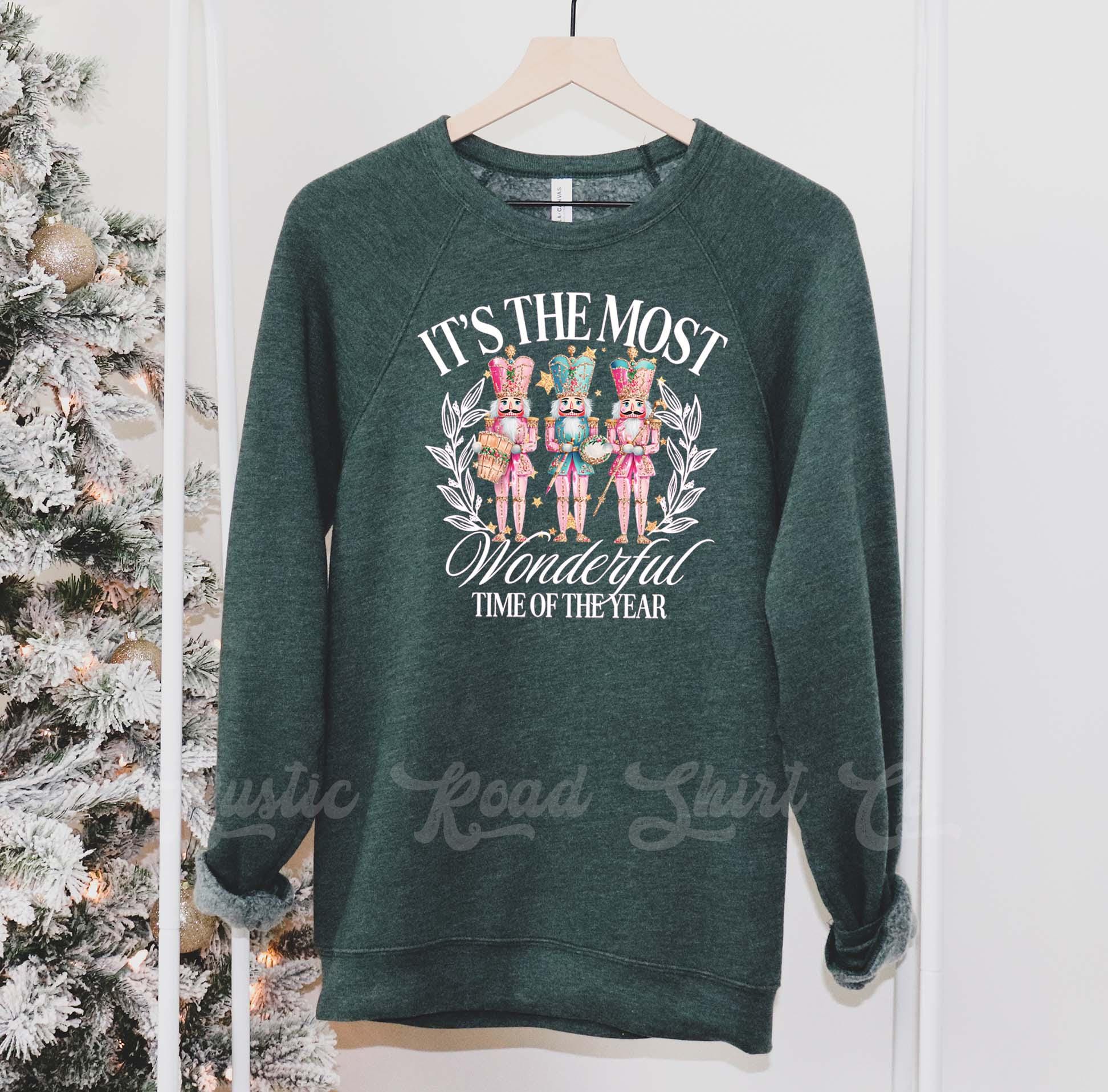 Nutcracker Sweatshirt, Vintage Christmas Sweatshirt, Holiday Sweater, Family Christmas Sweatshirt