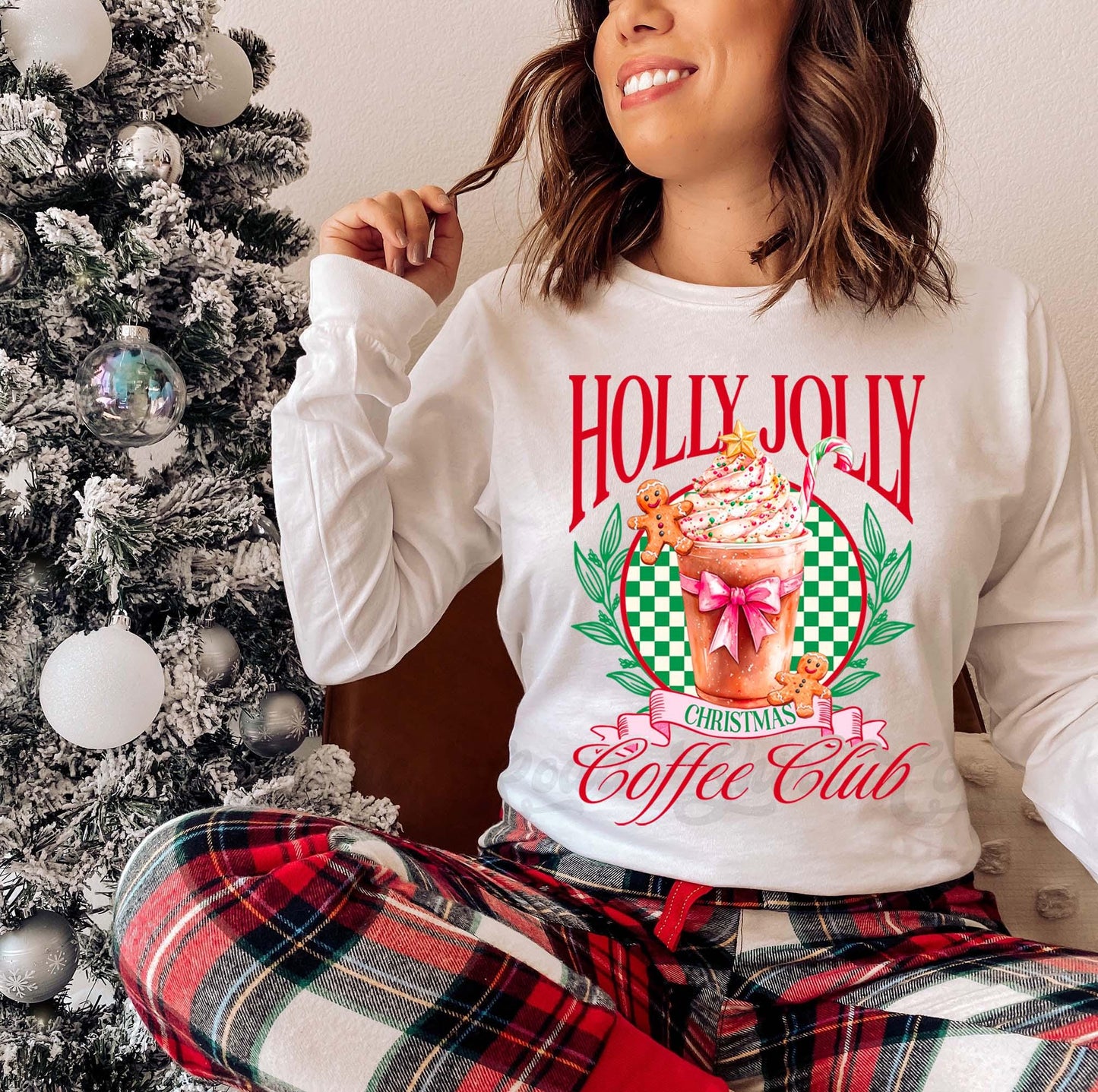 Holly Jolly Christmas Shirt, Christmas Long Sleeve Shirt, Matching Christmas Shirts, Family Christmas Shirts,