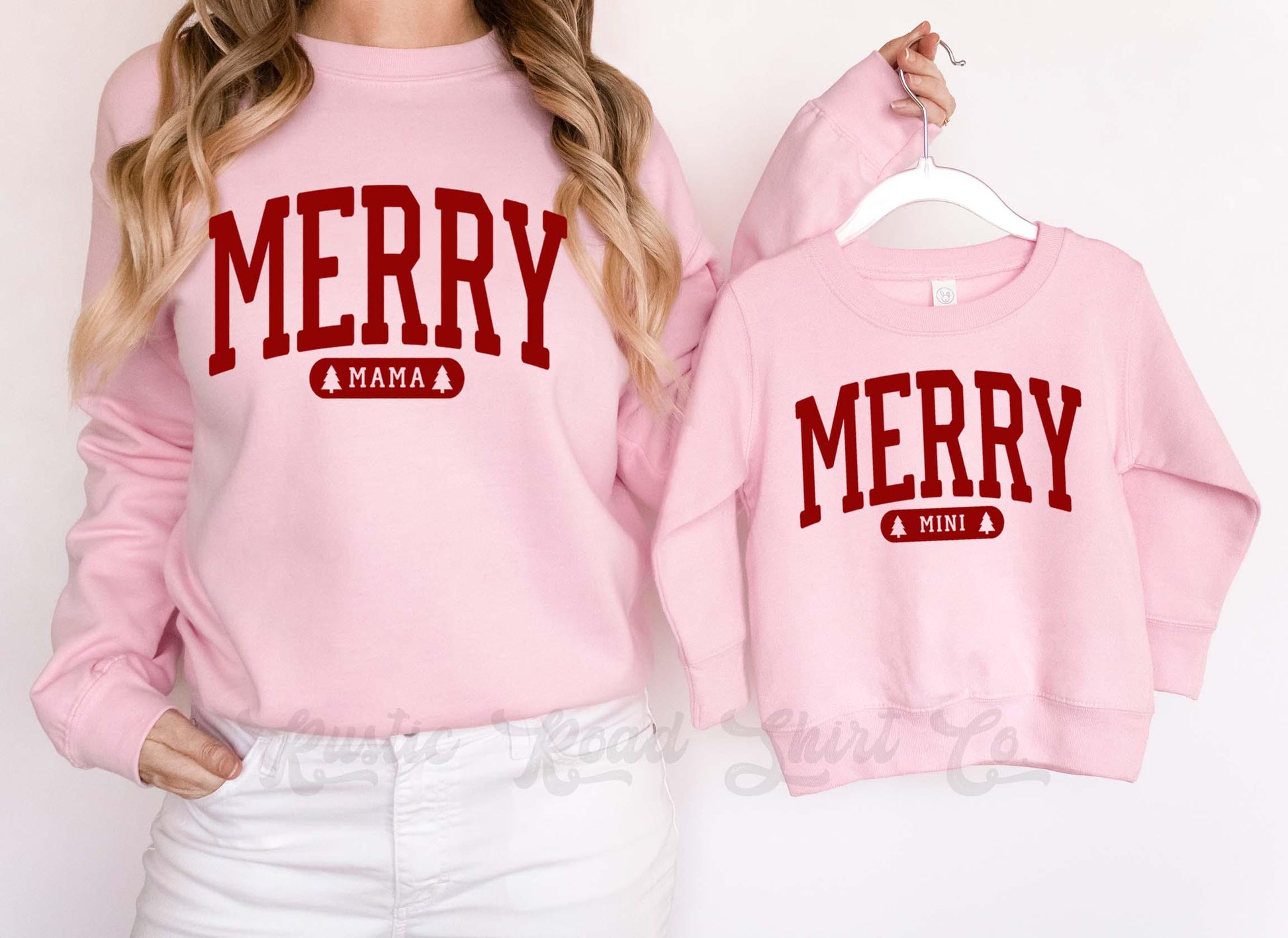 Merry Mama Sweatshirt, Girls Christmas Sweatshirt, Toddler Christmas Shirt, Matching Family Christmas Shirts