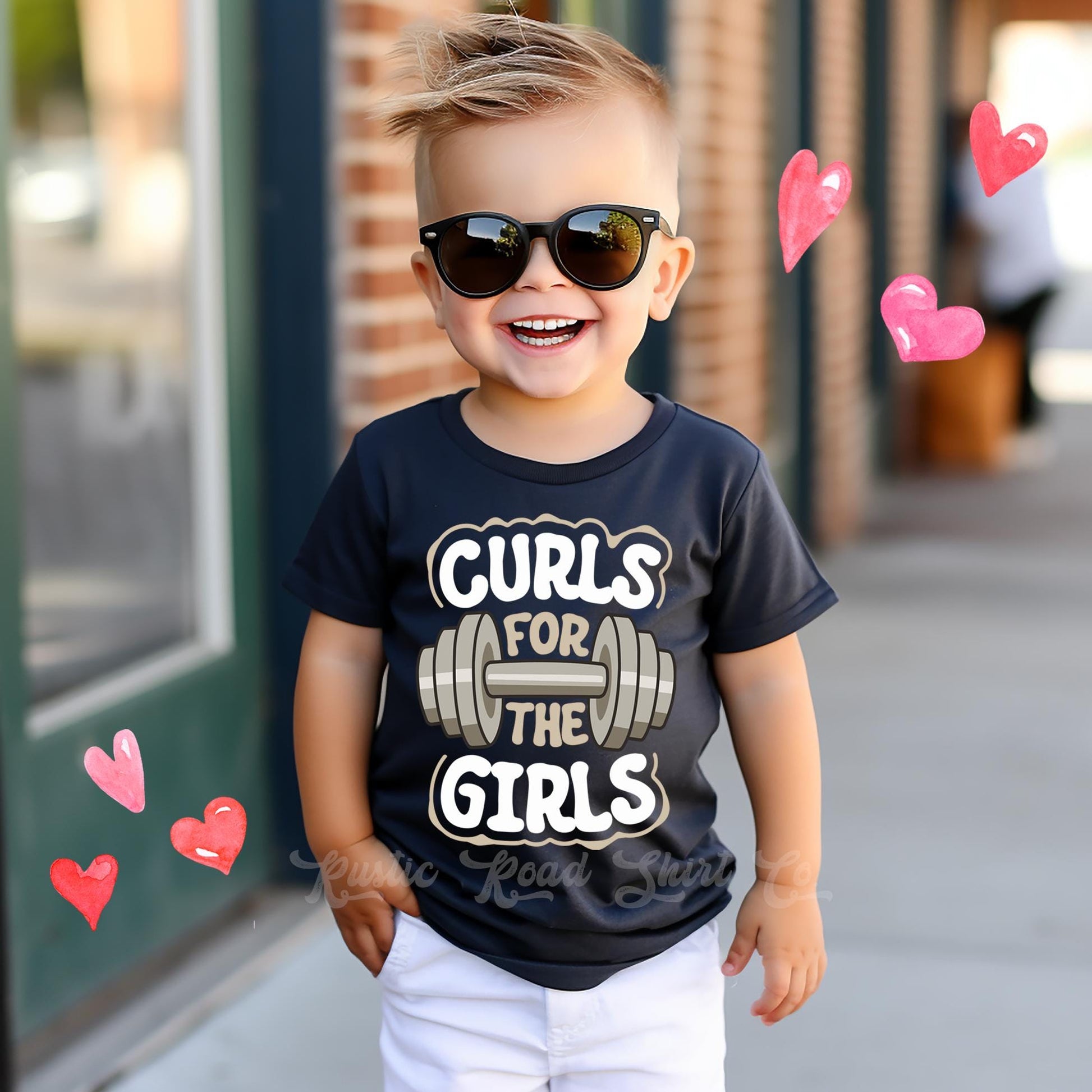 Boys Valentine Day Shirt, Curls for the Girls, Kids Valentines Outfit, XOXO Shirt, Toddler Valentine Shirt, Baby Valentine Outfit