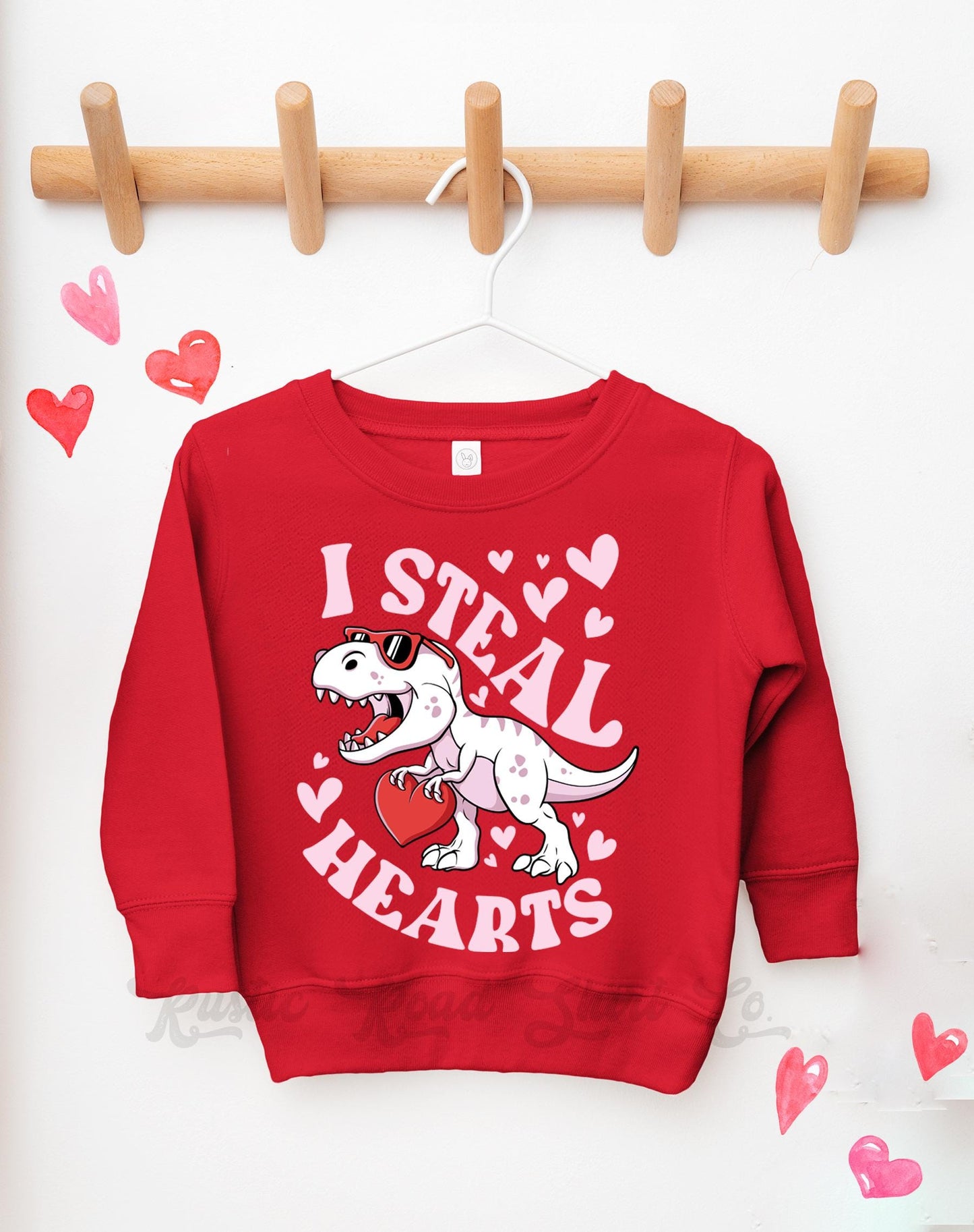 Boys Valentines Sweatshirt, I Steal Hearts Sweatshirt, Kids Valentines Day Shirt, Funny Valentines Day Shirt