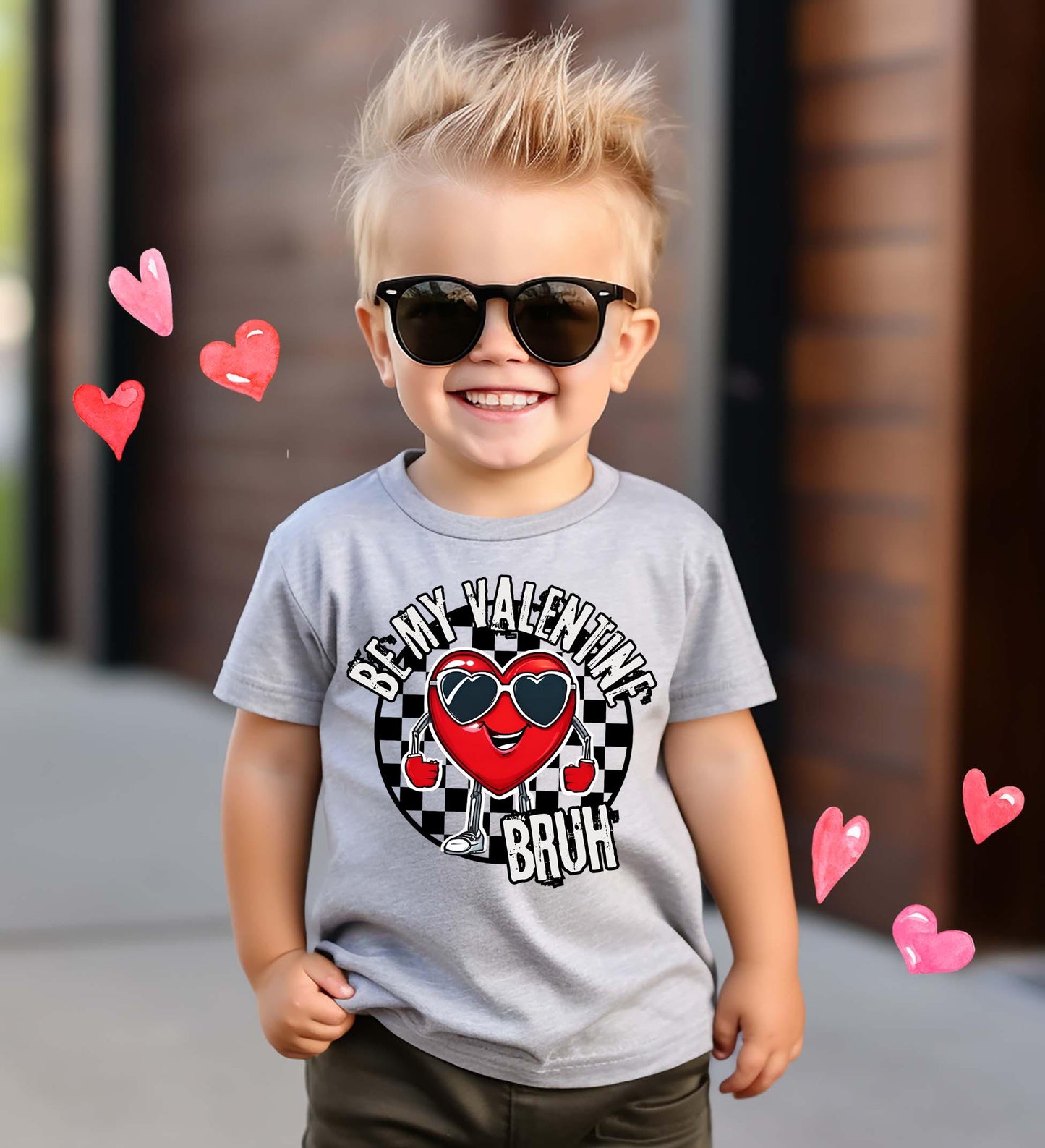 Boys Valentine Day Shirt, Be My Valentine Bruh Shirt, Kids Valentines Outfit, XOXO Shirt, Toddler Valentine Shirt, Baby Valentine Outfit