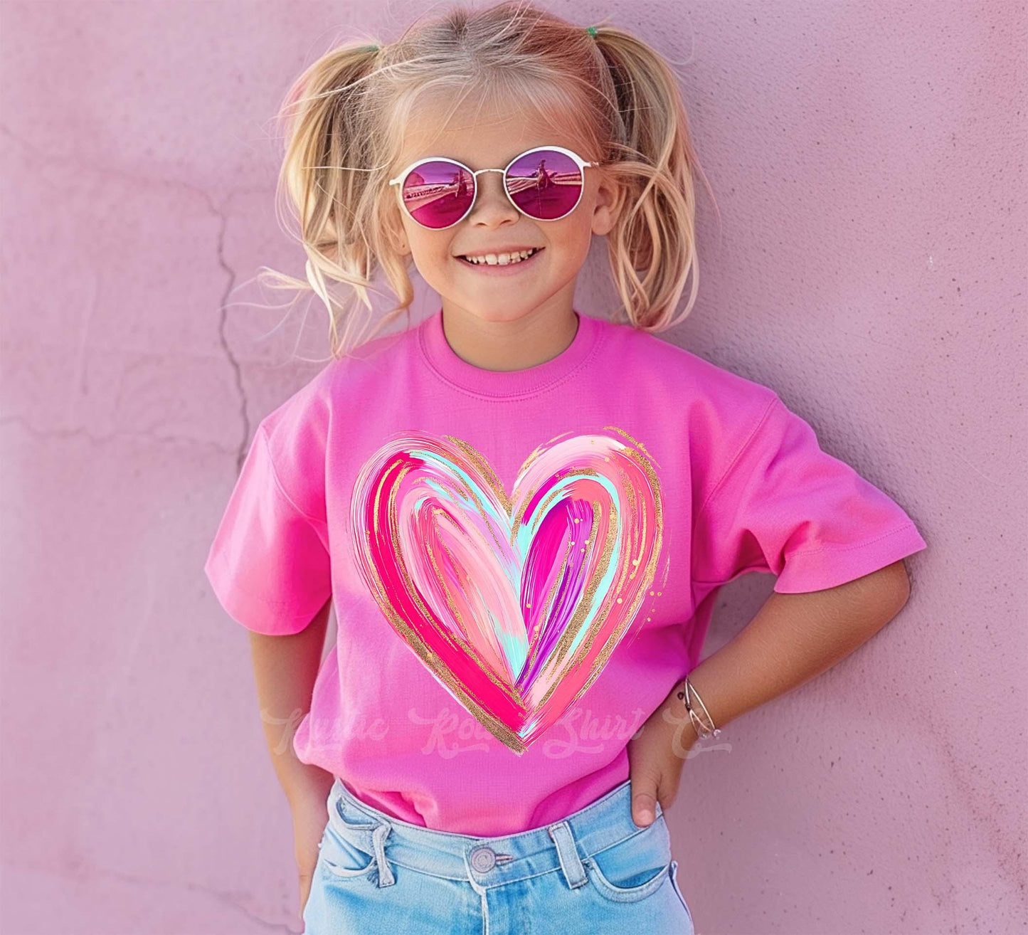 Girls Valentines Shirt, Heart Shirt, Toddler Valentine Shirt, Kids Valentines Shirt