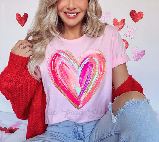 Heart Valentine Shirt, Valentine Shirt, Teacher Valentine Shirt, Girls Valentine Shirt