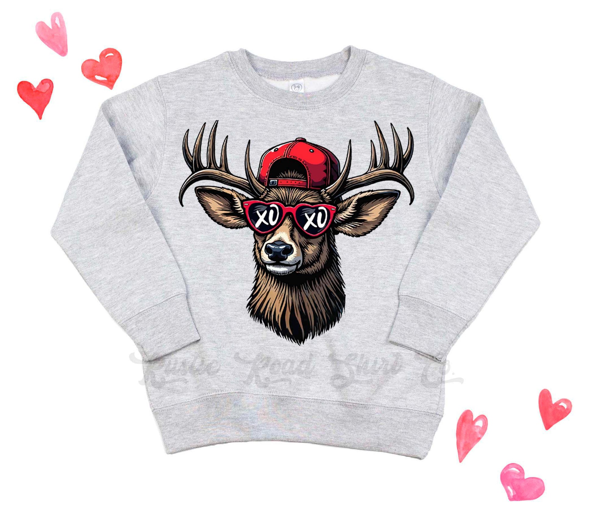 Boys Valentines Sweatshirt, XOXO Hunting Shirt, Kids Valentines Day Shirt, Funny Valentines Day Shirt