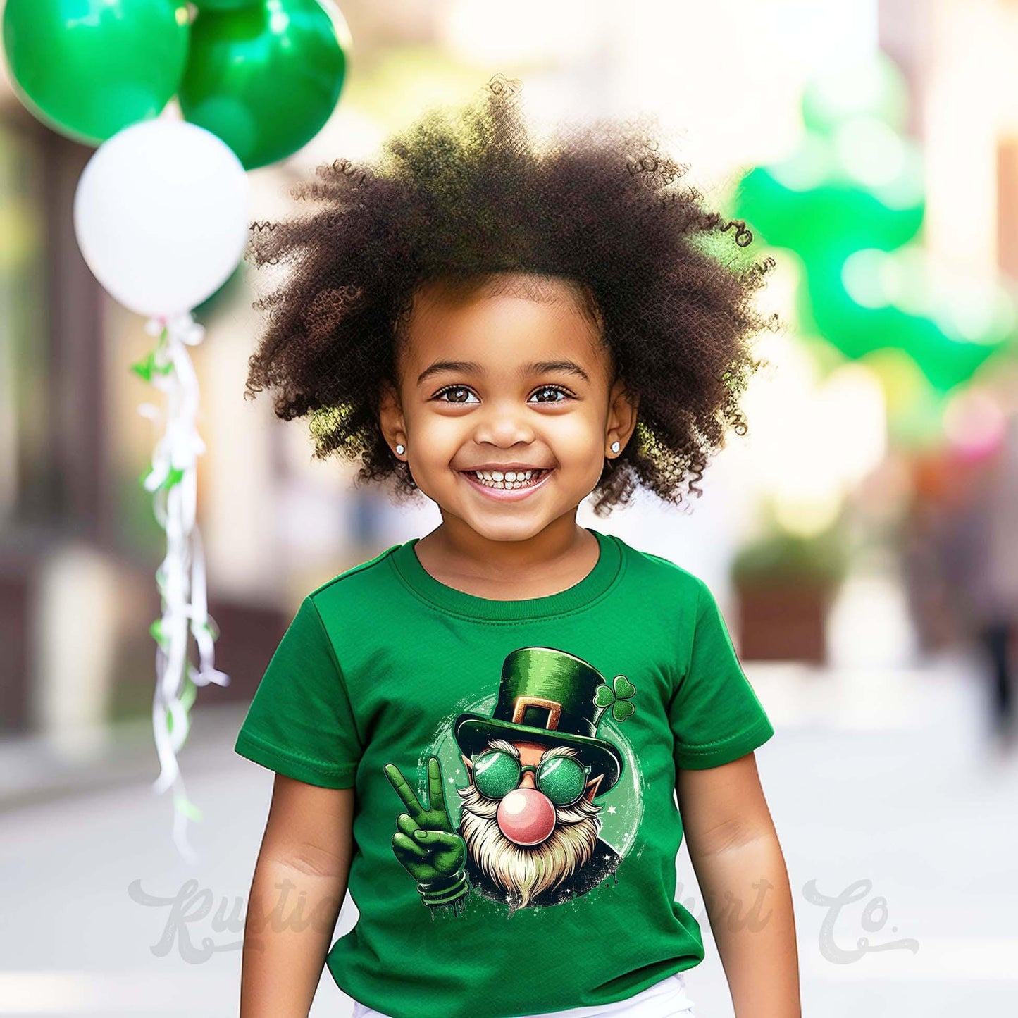 St Patricks Day Girls Shirt, Leprechaun Shirt, Bubblegum Shirt, Toddler St Patricks Day Shirt