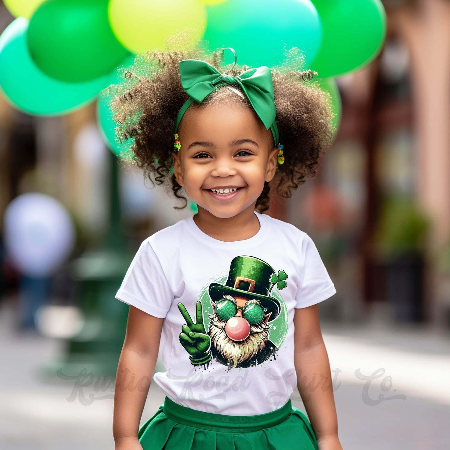 St Patricks Day Girls Shirt, Leprechaun Shirt, Bubblegum Shirt, Toddler St Patricks Day Shirt