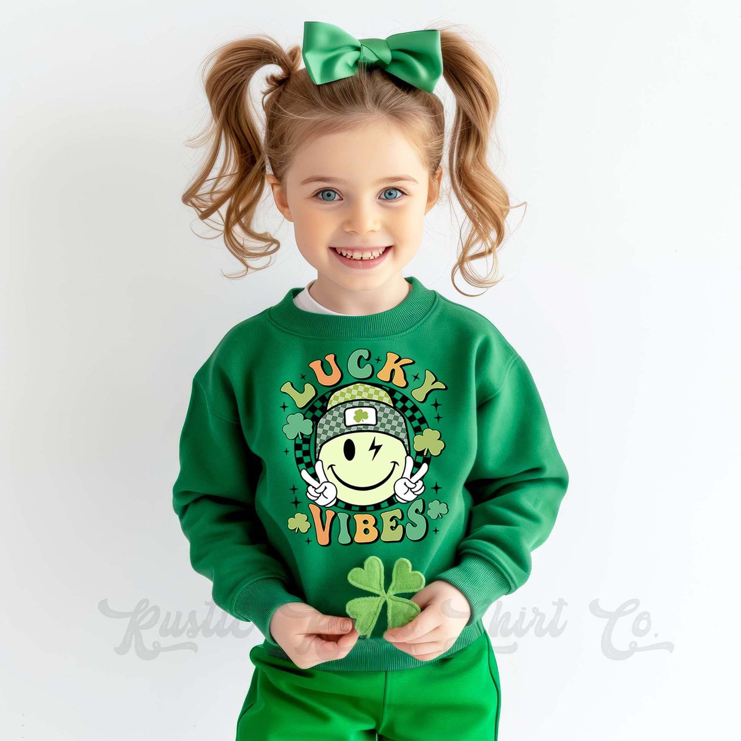 Lucky Sweatshirt, Toddler St Patricks Day Shirt, Girls St Paddys Day Sweatshirt