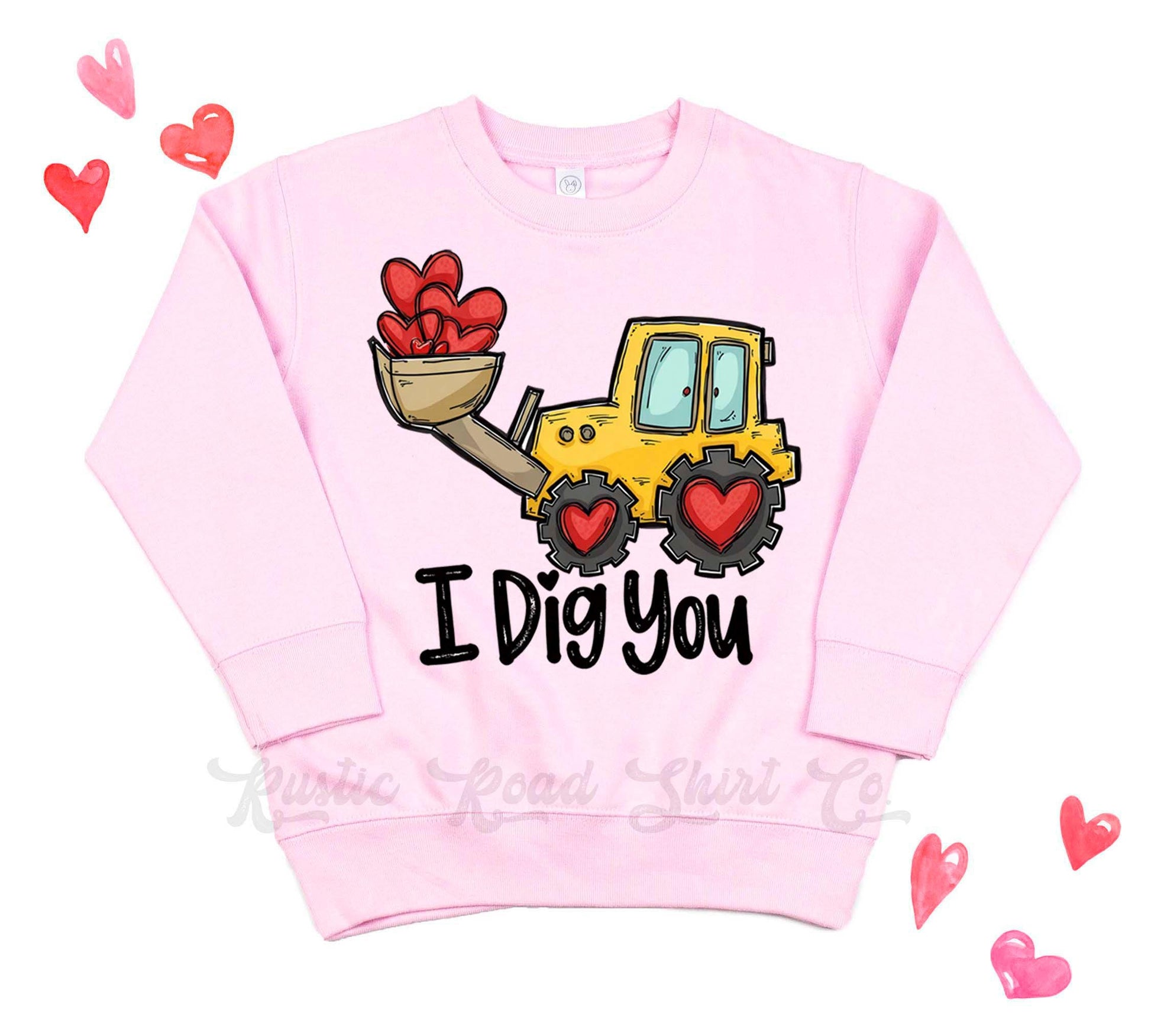 Boys Valentines Sweatshirt, I Dig You Sweatshirt, Kids Valentines Day Shirt, Funny Valentines Day Shirt