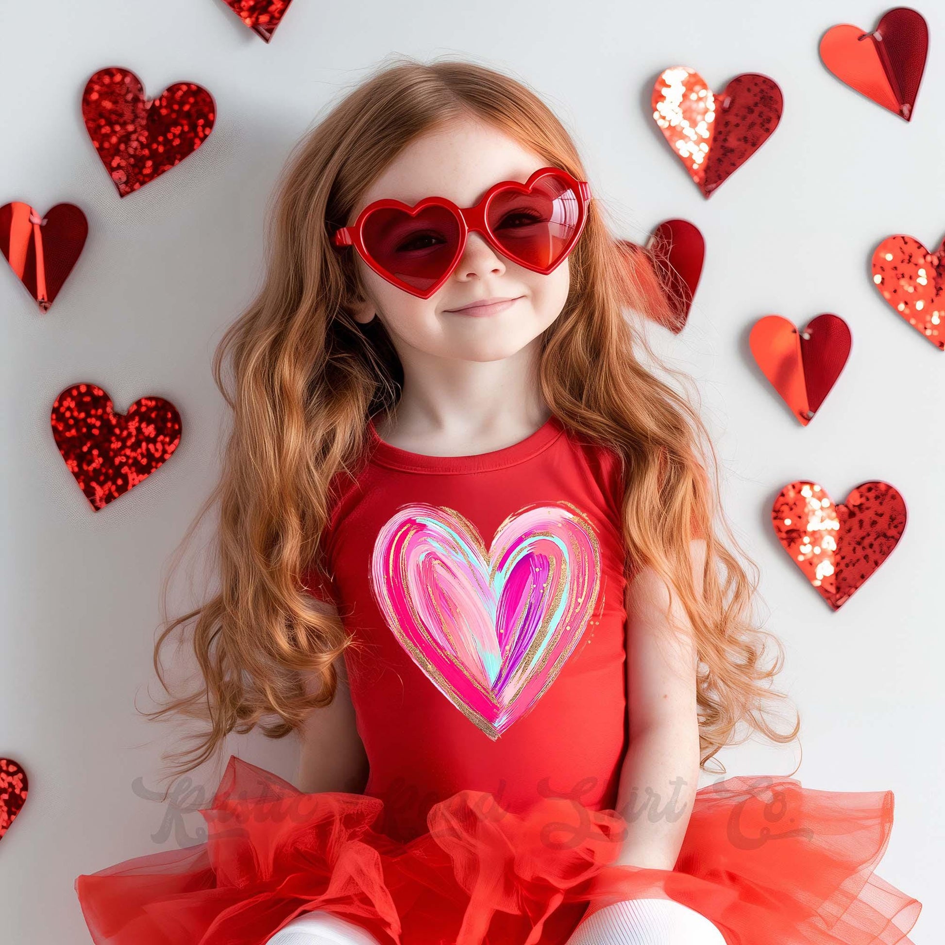 Girls Valentines Shirt, Heart Shirt, Toddler Valentine Shirt, Kids Valentines Shirt