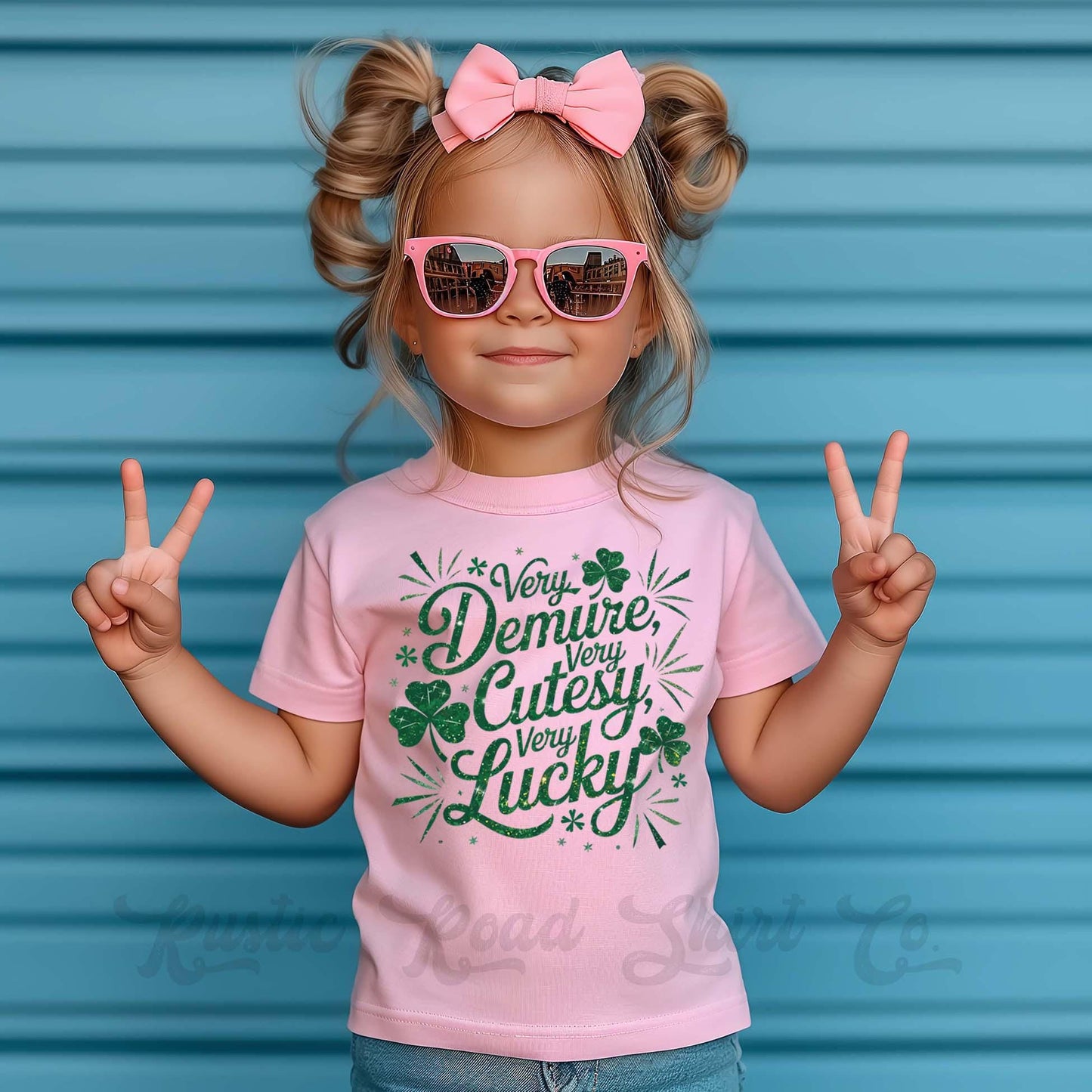 St Patricks Day Girls Shirt, Lucky Shamrock Shirt, Toddler St Patricks Day Shirt