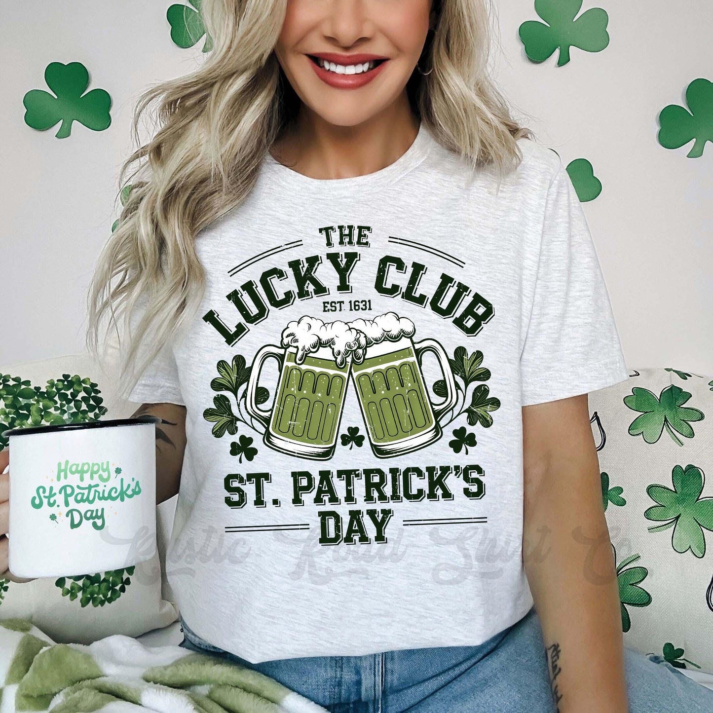 Beer St Patricks Day Shirt, Lucky Club Drinking Shirt, St Patricks Day Shirt, St Paddys Day shirt