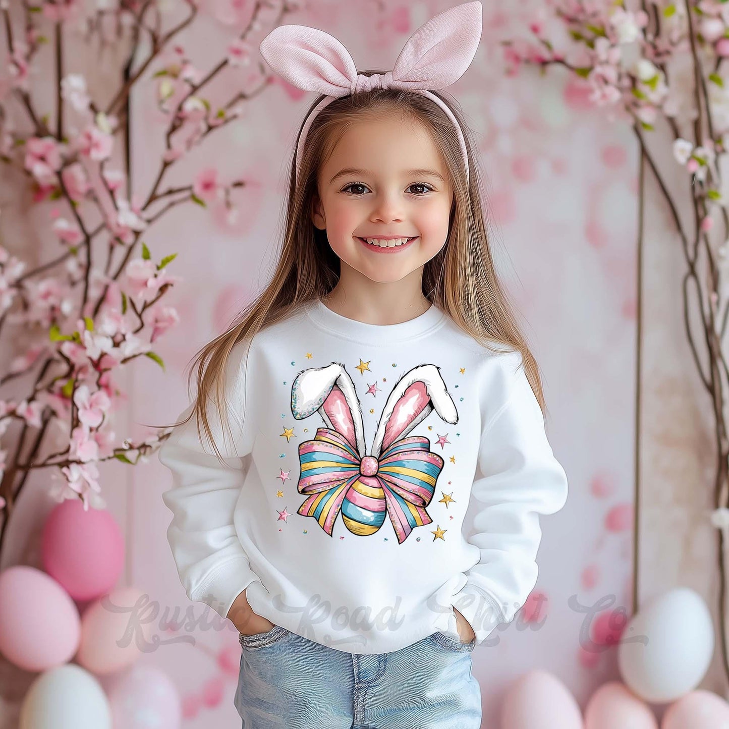 Easter Sweatshirt, Girls Easter Shirt, Toddler Easter Outfit, Easter Basket Gift 64