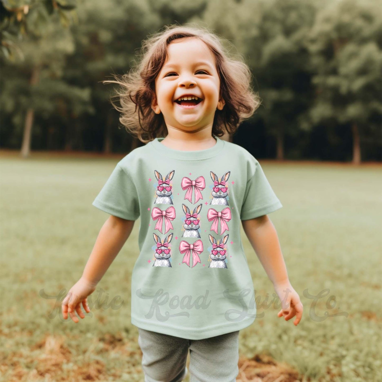 Girls Easter Shirt, Coquette Easter Shirt, Toddler Easter Outfit, Easter Basket Gift 195