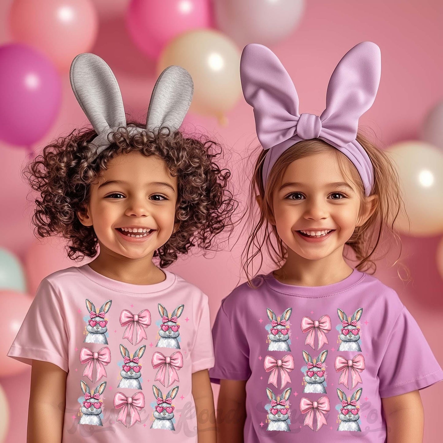 Girls Easter Shirt, Coquette Easter Shirt, Toddler Easter Outfit, Easter Basket Gift 195