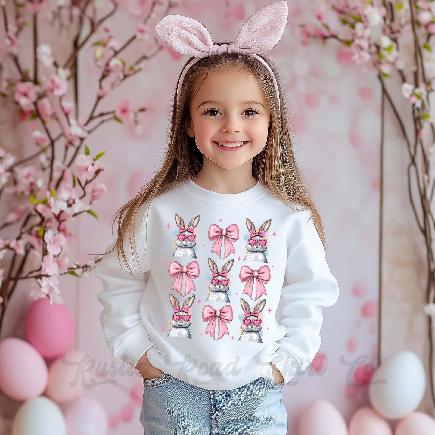Easter Sweatshirt, Girls Easter Shirt, Toddler Easter Outfit, Easter Basket Gift 63