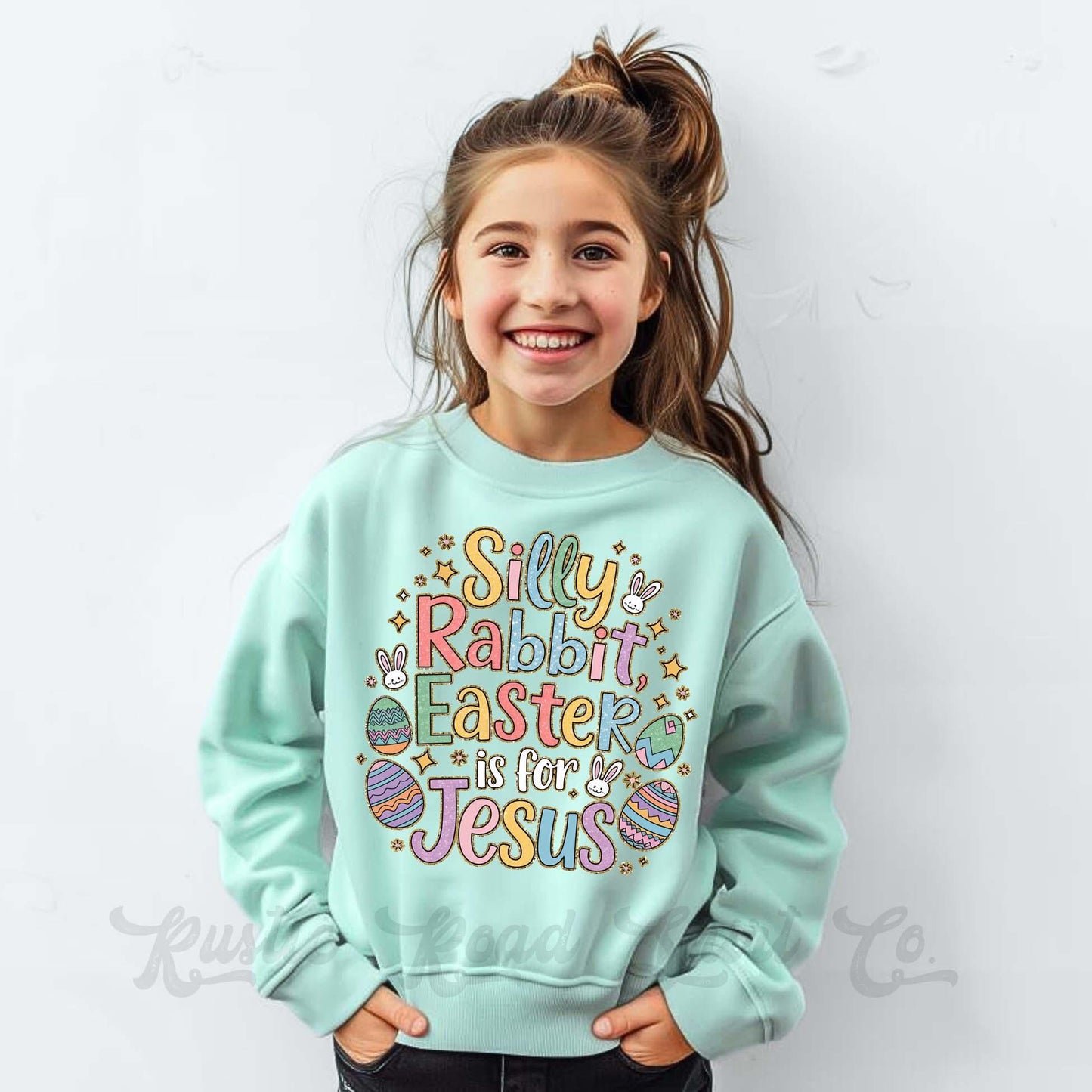 Easter Sweatshirt, Girls Easter Shirt, Toddler Easter Outfit, Easter Basket Gift 61
