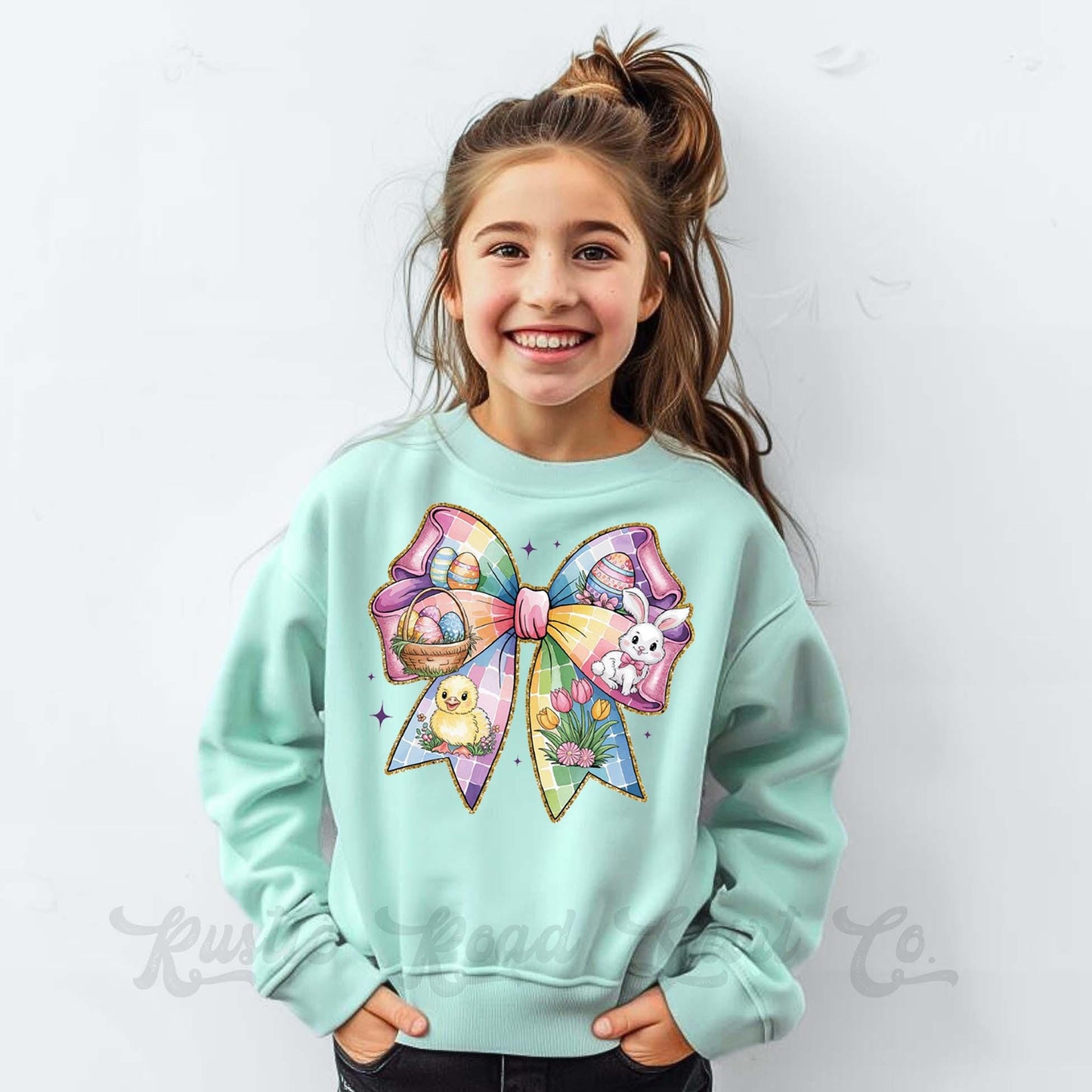 Easter Sweatshirt, Girls Easter Shirt, Toddler Easter Outfit, Easter Basket Gift 59