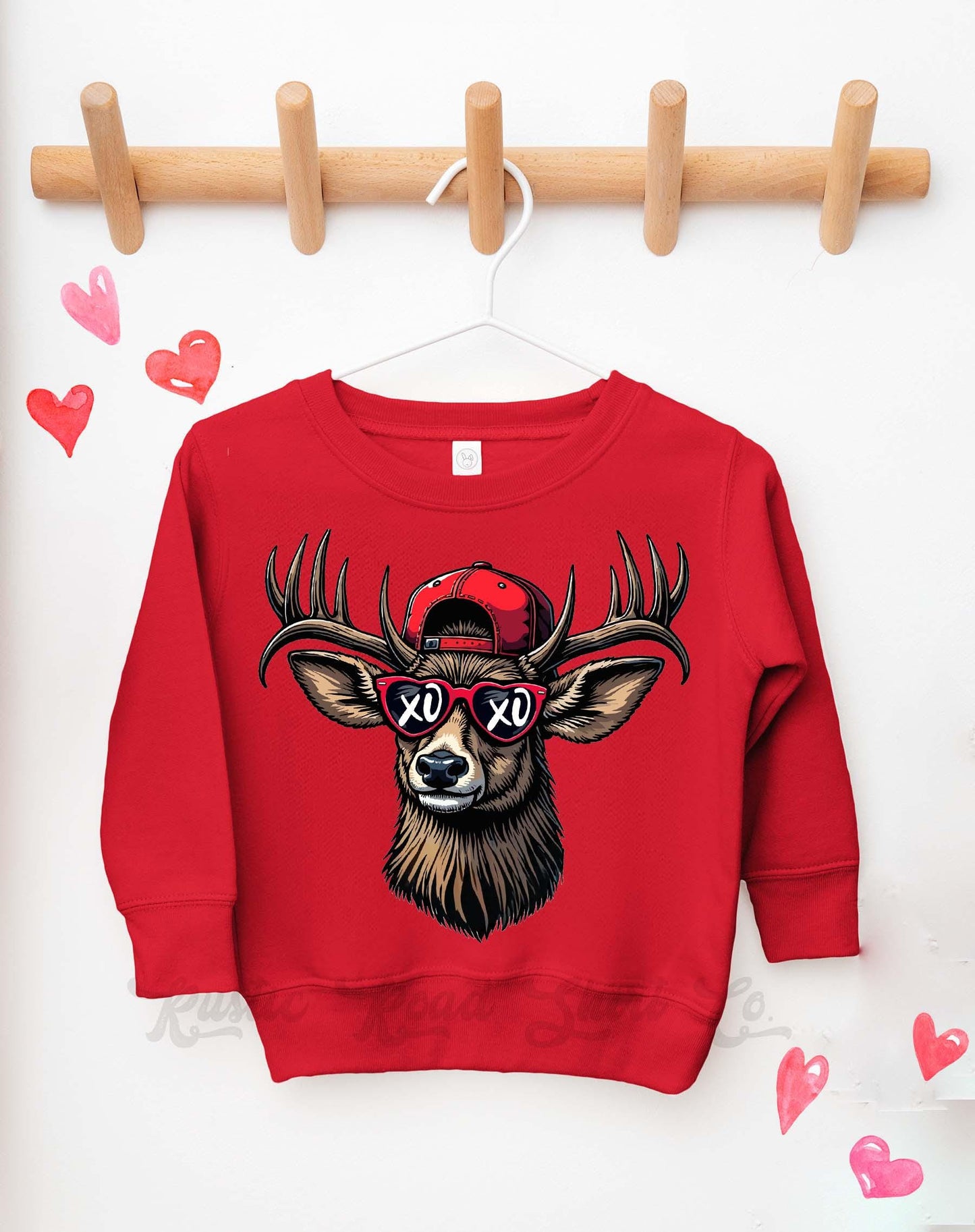 Boys Valentines Sweatshirt, XOXO Hunting Shirt, Kids Valentines Day Shirt, Funny Valentines Day Shirt