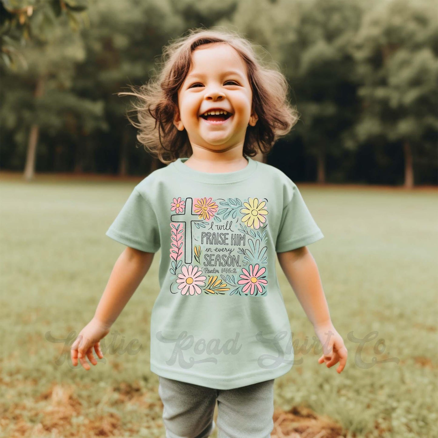 Girls Easter Shirt, I Will Praise Him Shirt, Christian Easter Shirt, Toddler Easter Outfit, Easter Basket Gift 203