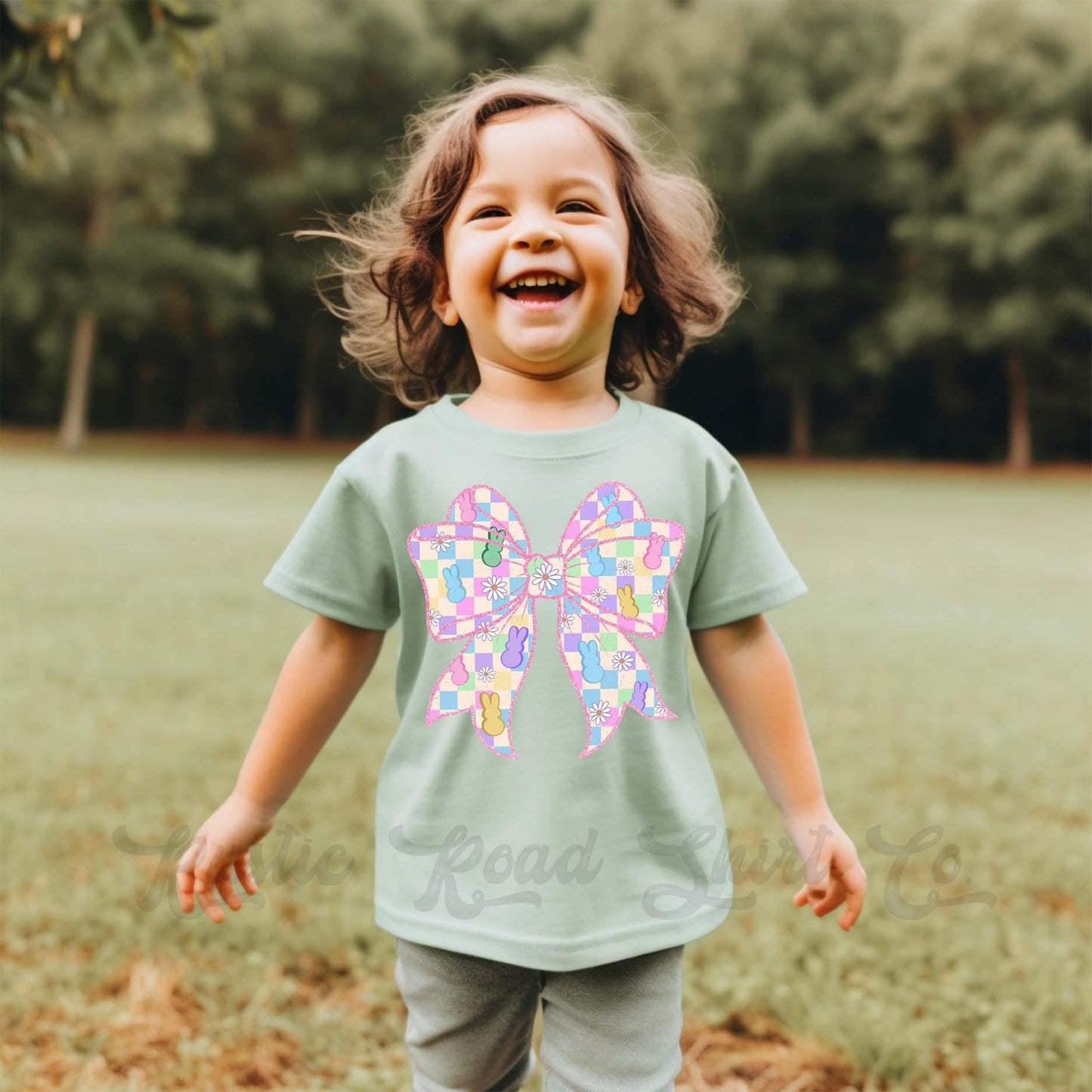 Girls Easter Shirt, Peep Easter Shirt, Coquette Easter Shirt, Toddler Easter Outfit, Easter Basket Gift 225