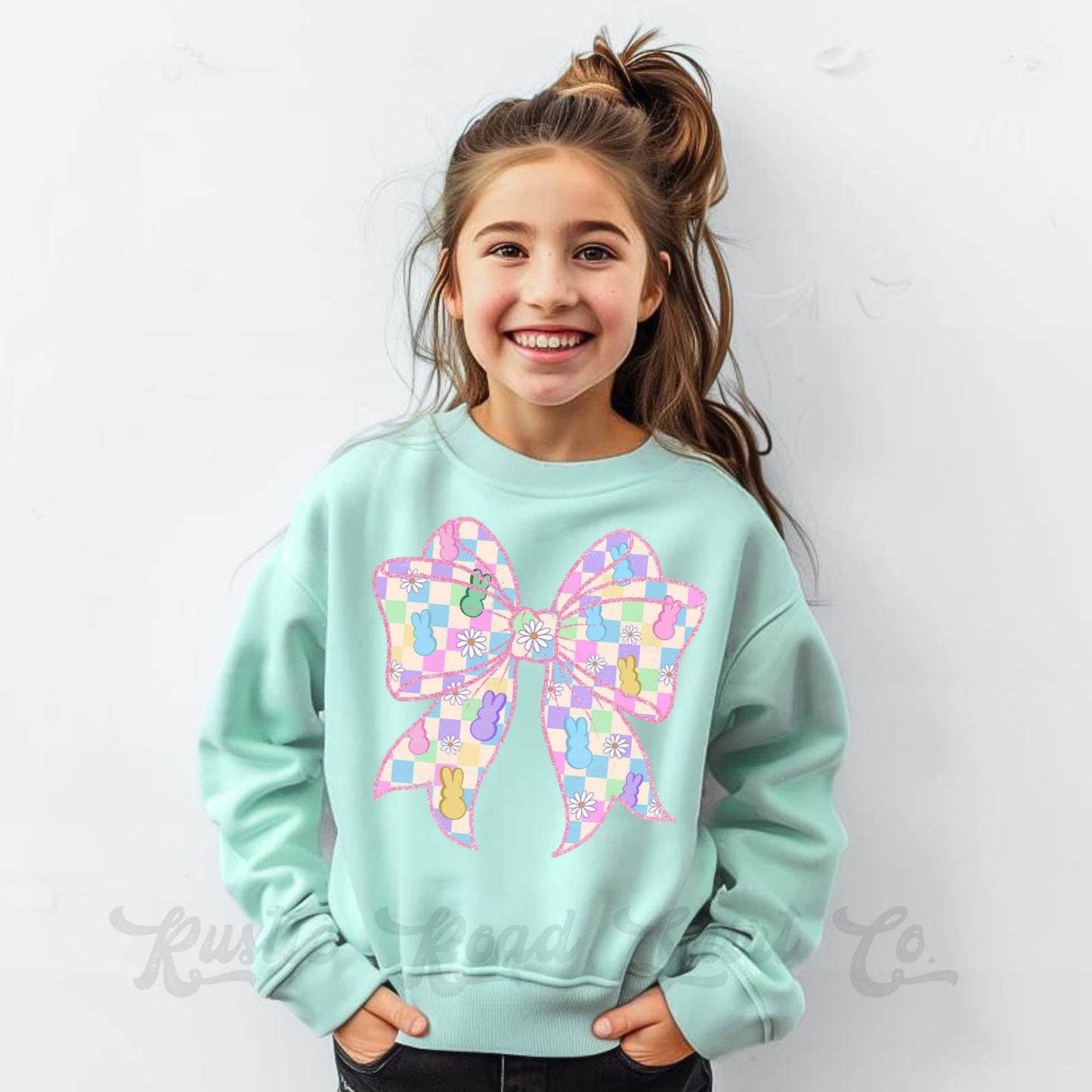Easter Sweatshirt, Easter Peep Shirt, Toddler Easter Outfit, Easter Basket Gift 53
