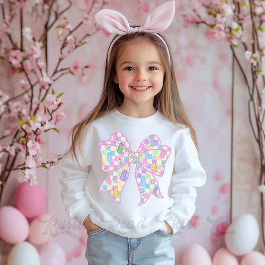 Easter Sweatshirt, Easter Peep Shirt, Toddler Easter Outfit, Easter Basket Gift